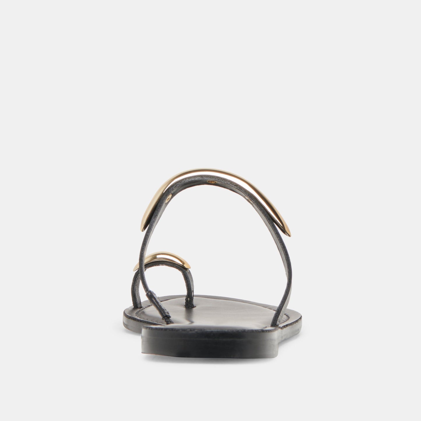 WINK WIDE SANDALS BLACK LEATHER
 – Dolce Vita