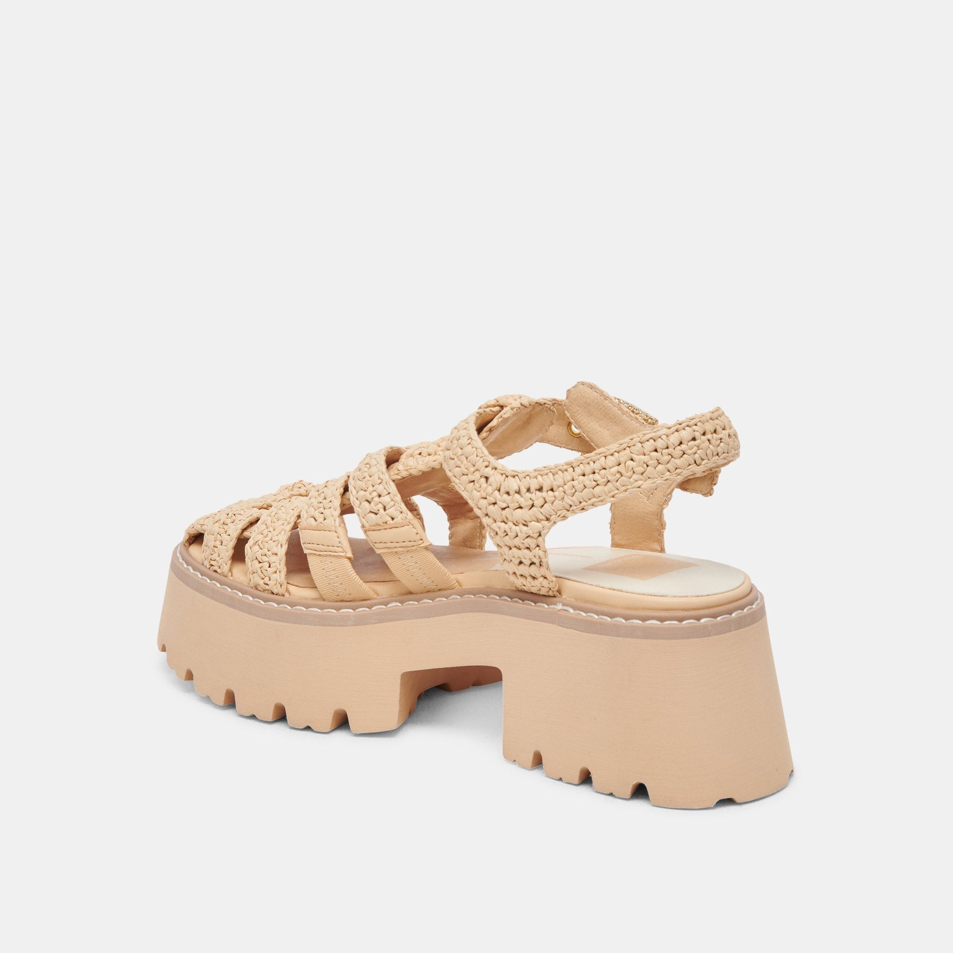 LASLY SANDALS NATURAL KNIT
 – Dolce Vita