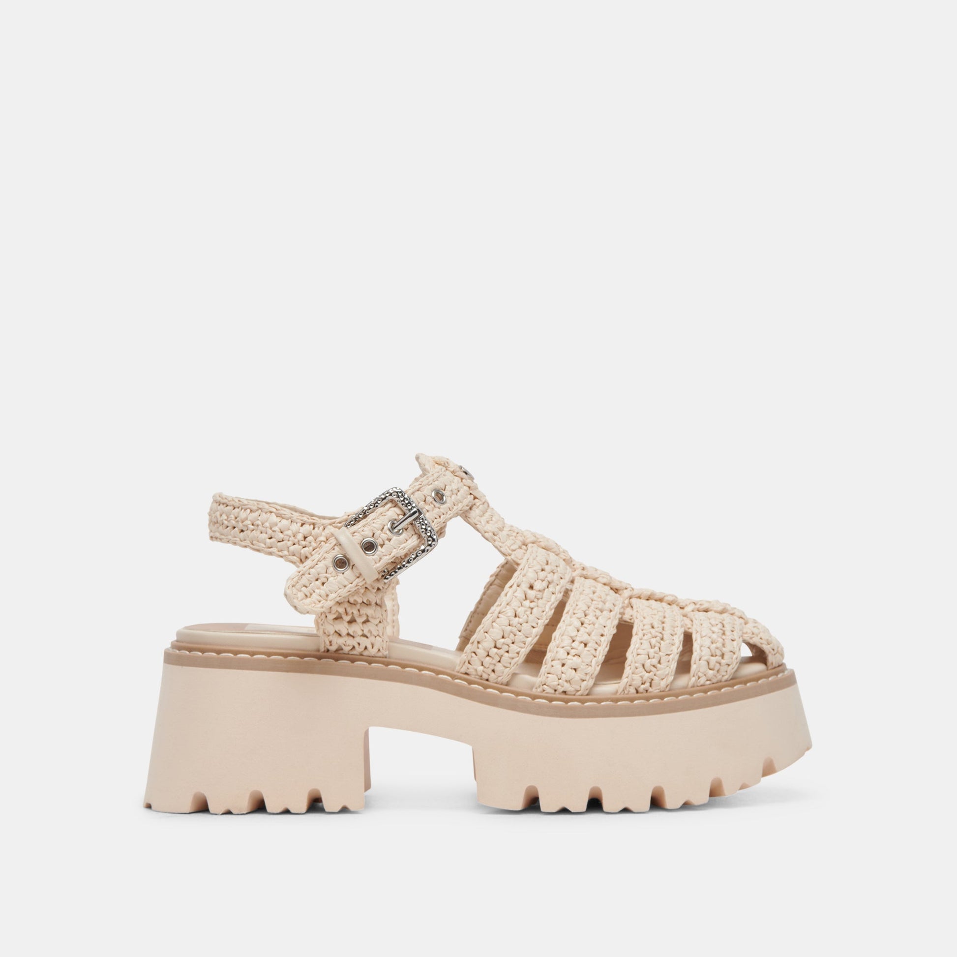 LASLY SANDALS OATMEAL KNIT
 – Dolce Vita