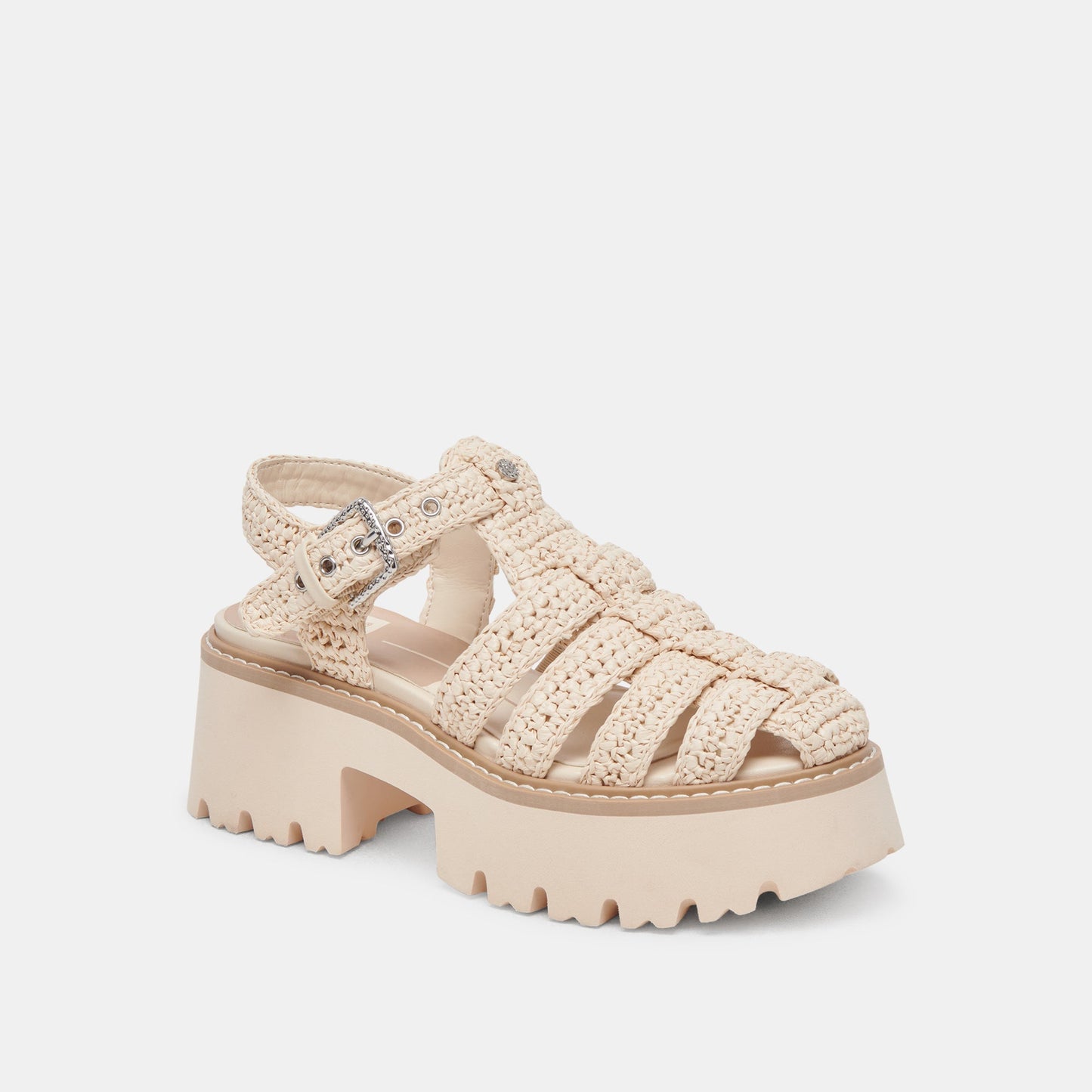 LASLY SANDALS OATMEAL KNIT
 – Dolce Vita