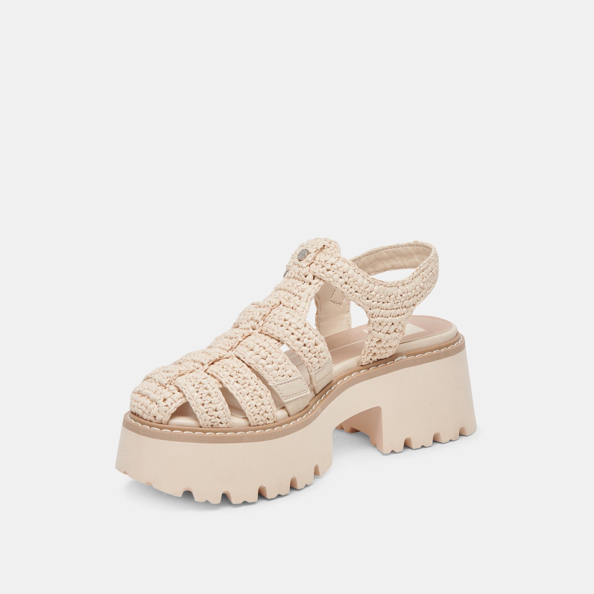 LASLY SANDALS OATMEAL KNIT
 – Dolce Vita