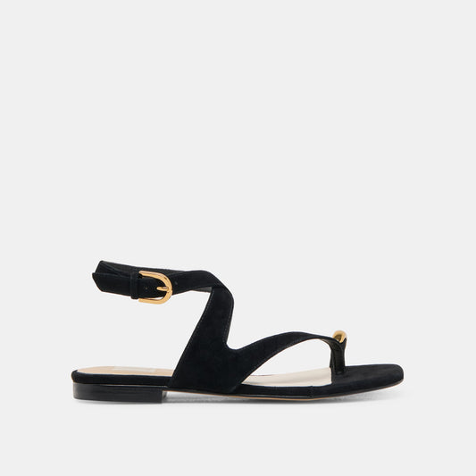 EARLA SANDALS ONYX SUEDE
 – Dolce Vita
