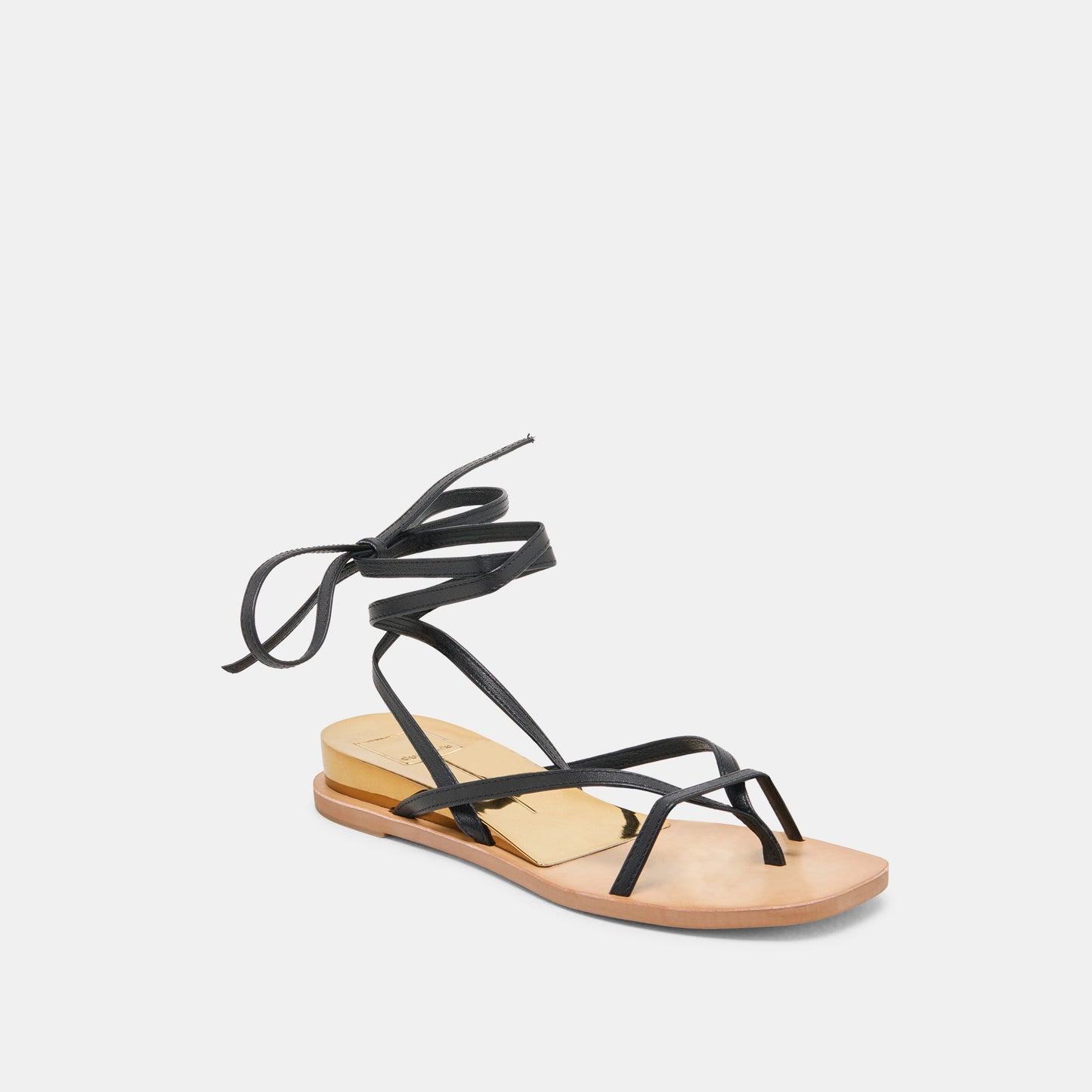 RUDIE SANDALS BLACK LEATHER
 – Dolce Vita