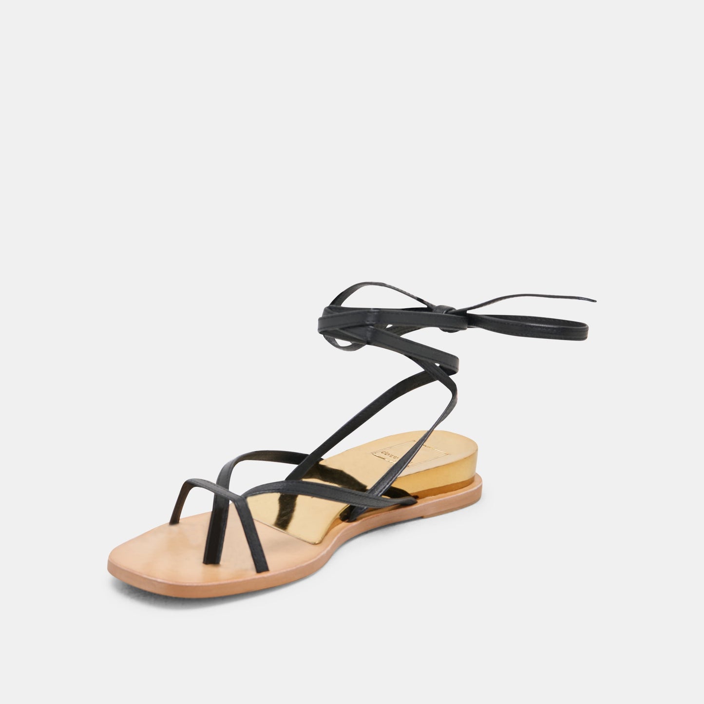 RUDIE SANDALS BLACK LEATHER
 – Dolce Vita