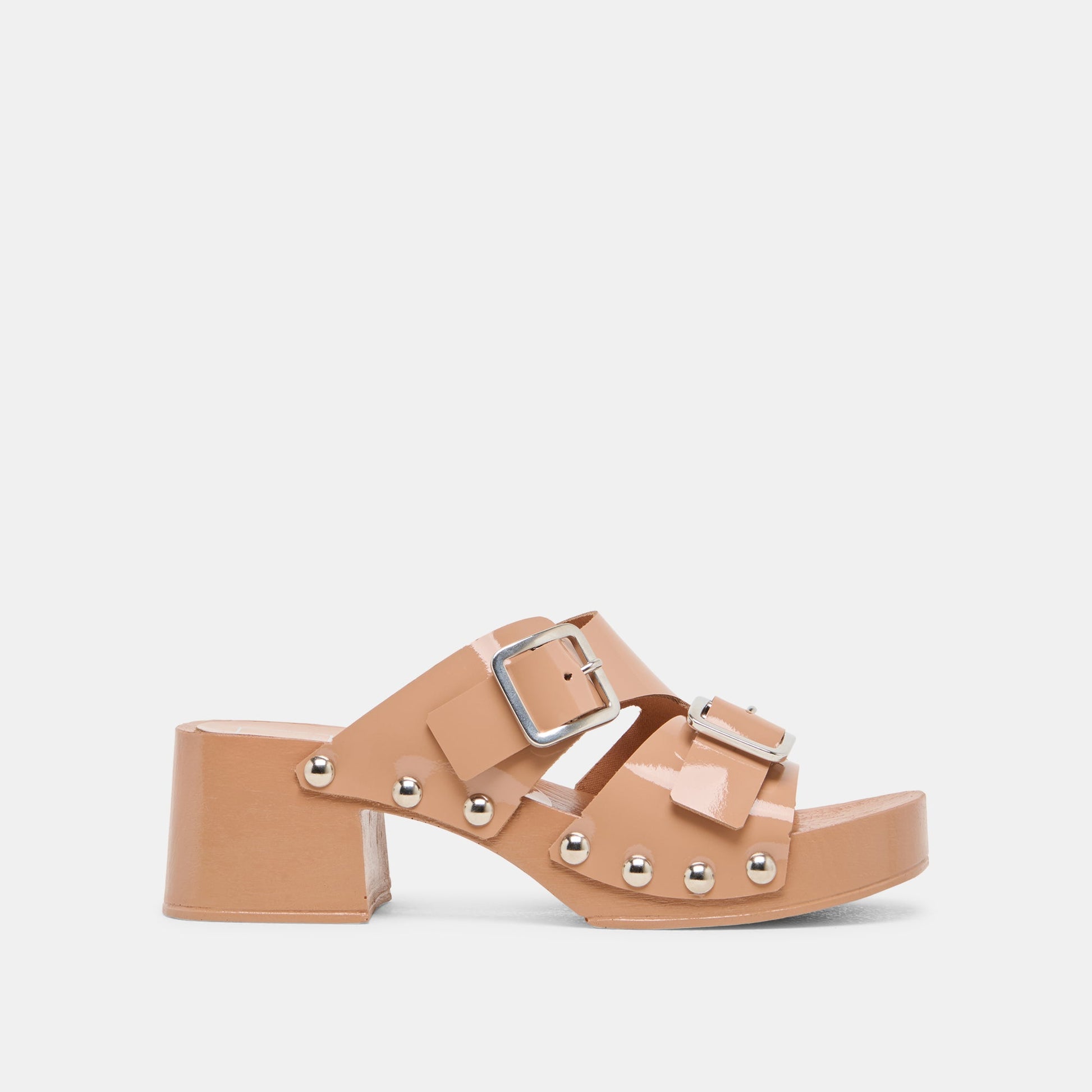 Melody Tan Leather Heels