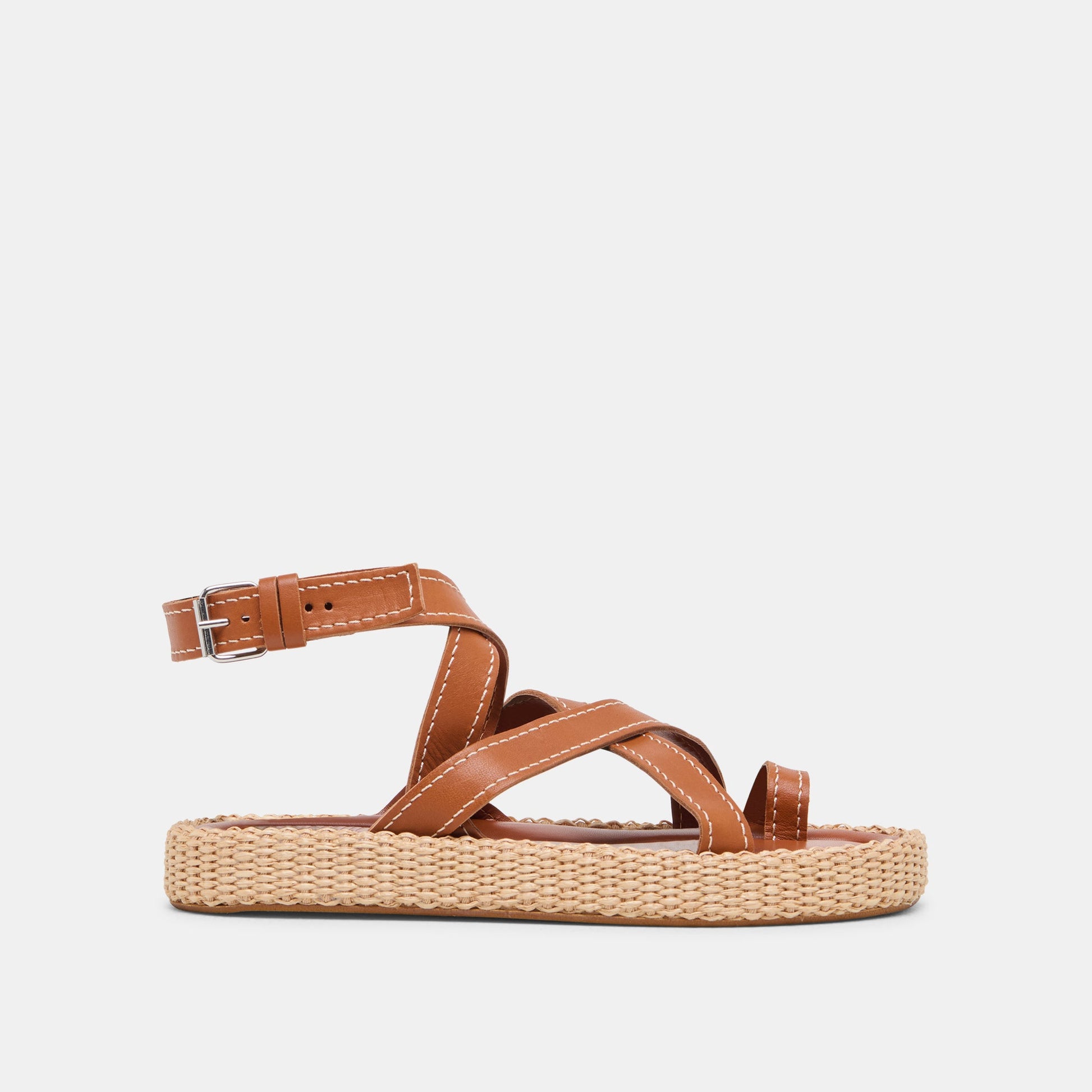 ROXIE SANDALS BROWN LEATHER
 – Dolce Vita