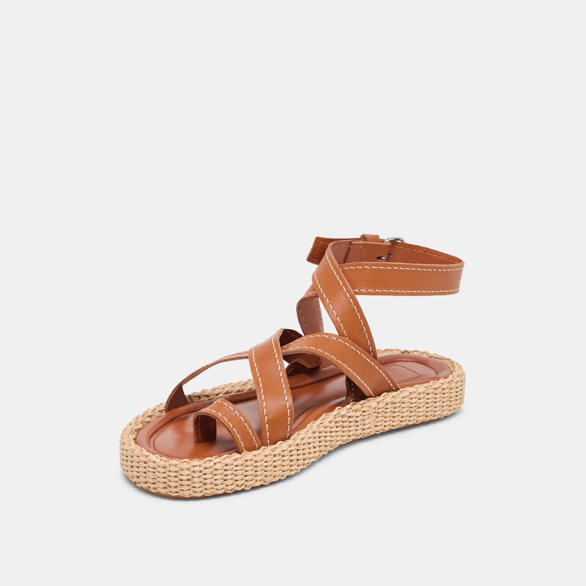ROXIE SANDALS BROWN LEATHER
 – Dolce Vita