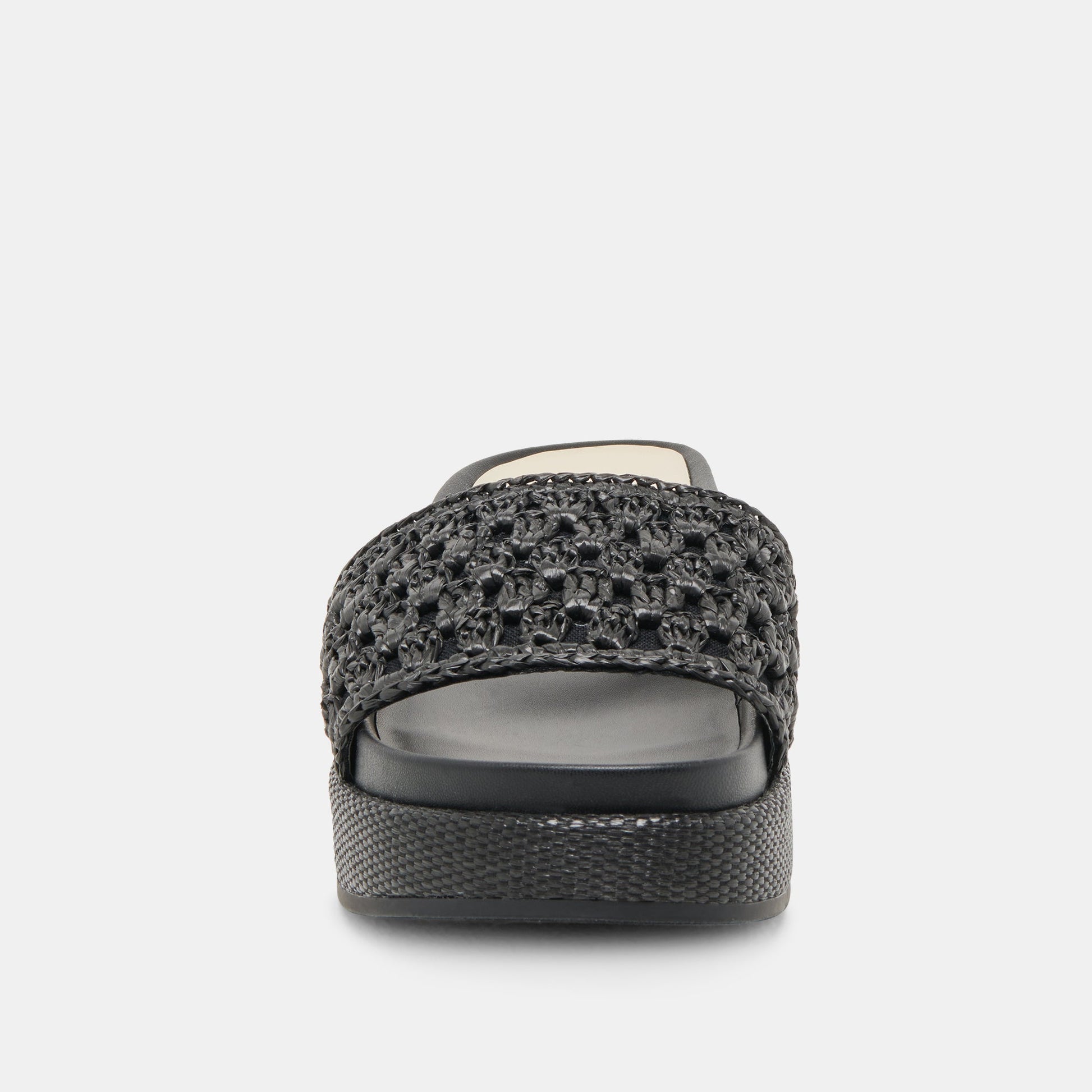 SIDONA SANDALS ONYX RAFFIA
 – Dolce Vita