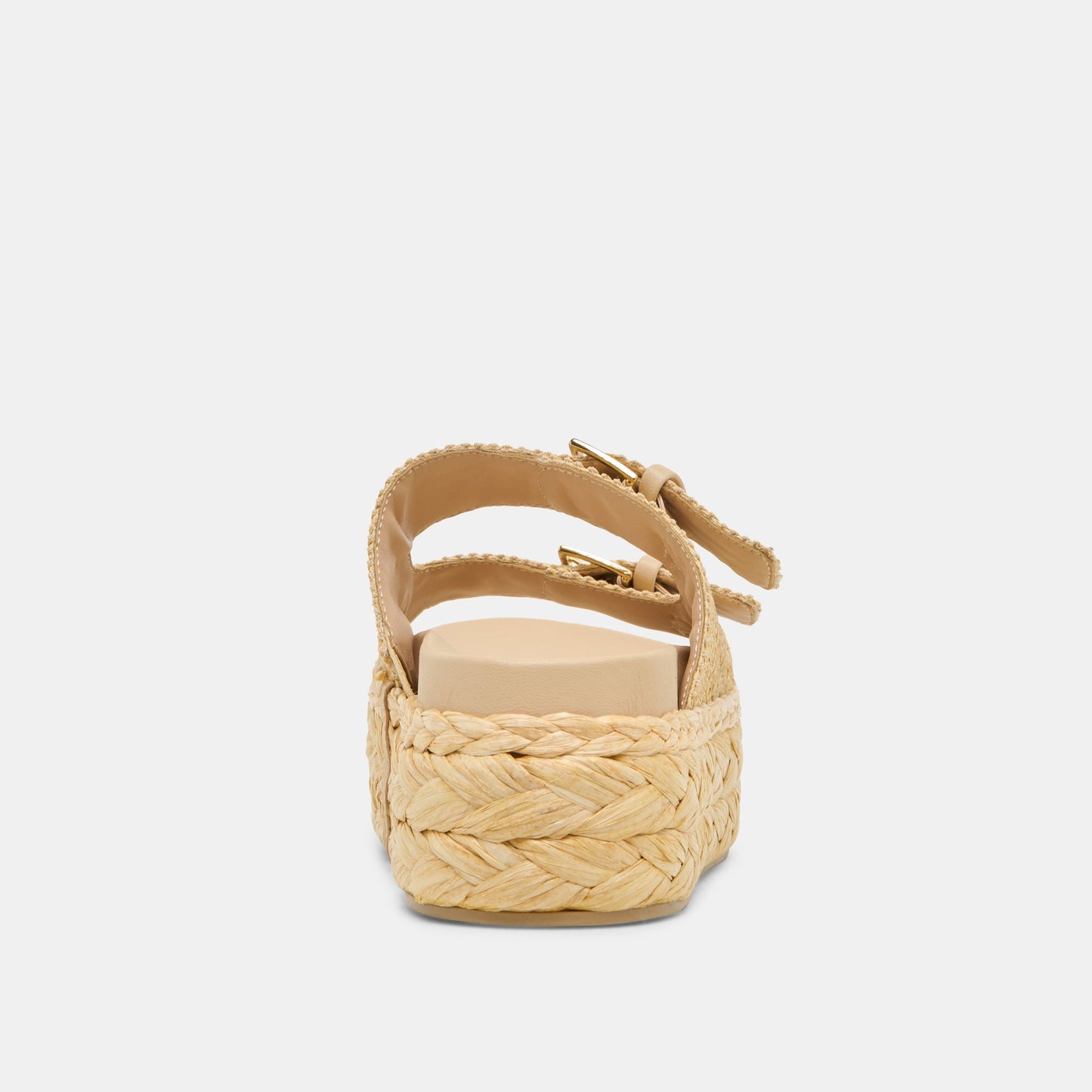 Falyn Lt Natural Woven Raffia Sandals