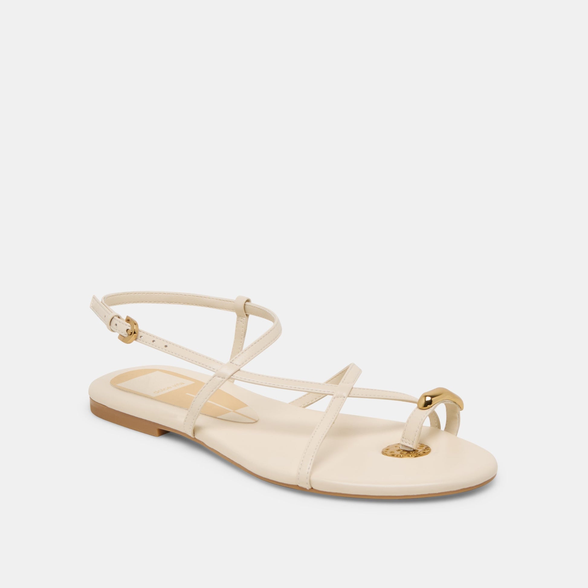 KESHA SANDALS BONE LEATHER
 – Dolce Vita