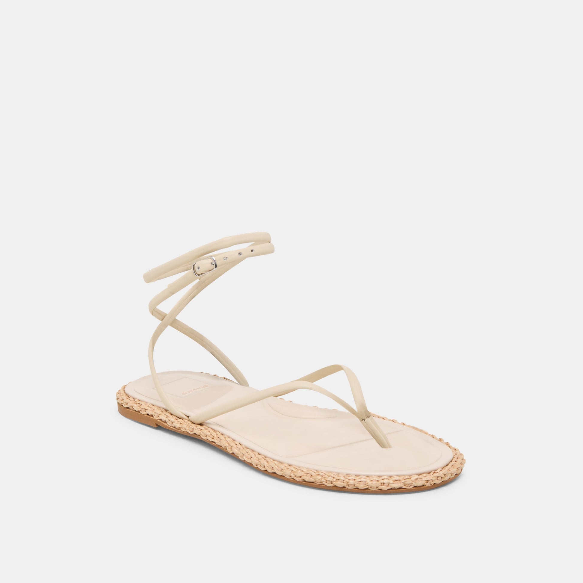 COVE SANDALS OFF WHITE LEATHER
 – Dolce Vita