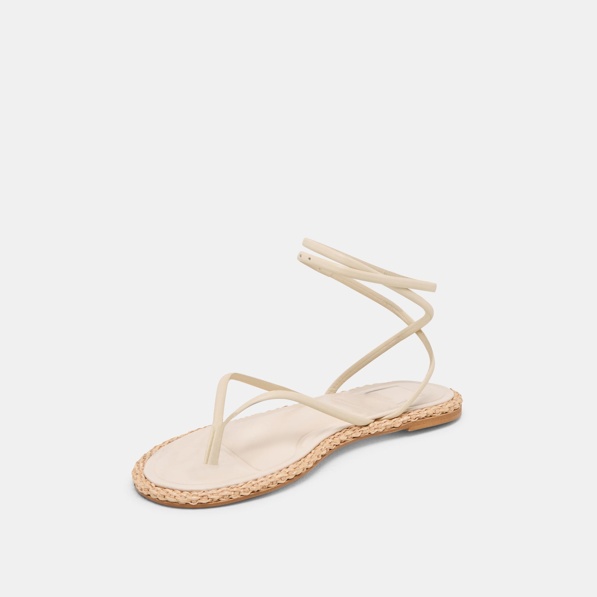 COVE SANDALS OFF WHITE LEATHER
 – Dolce Vita