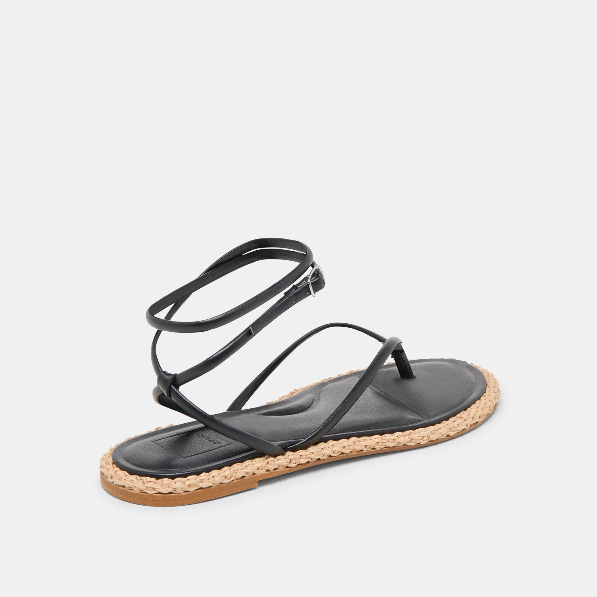 COVE SANDALS BLACK LEATHER
 – Dolce Vita