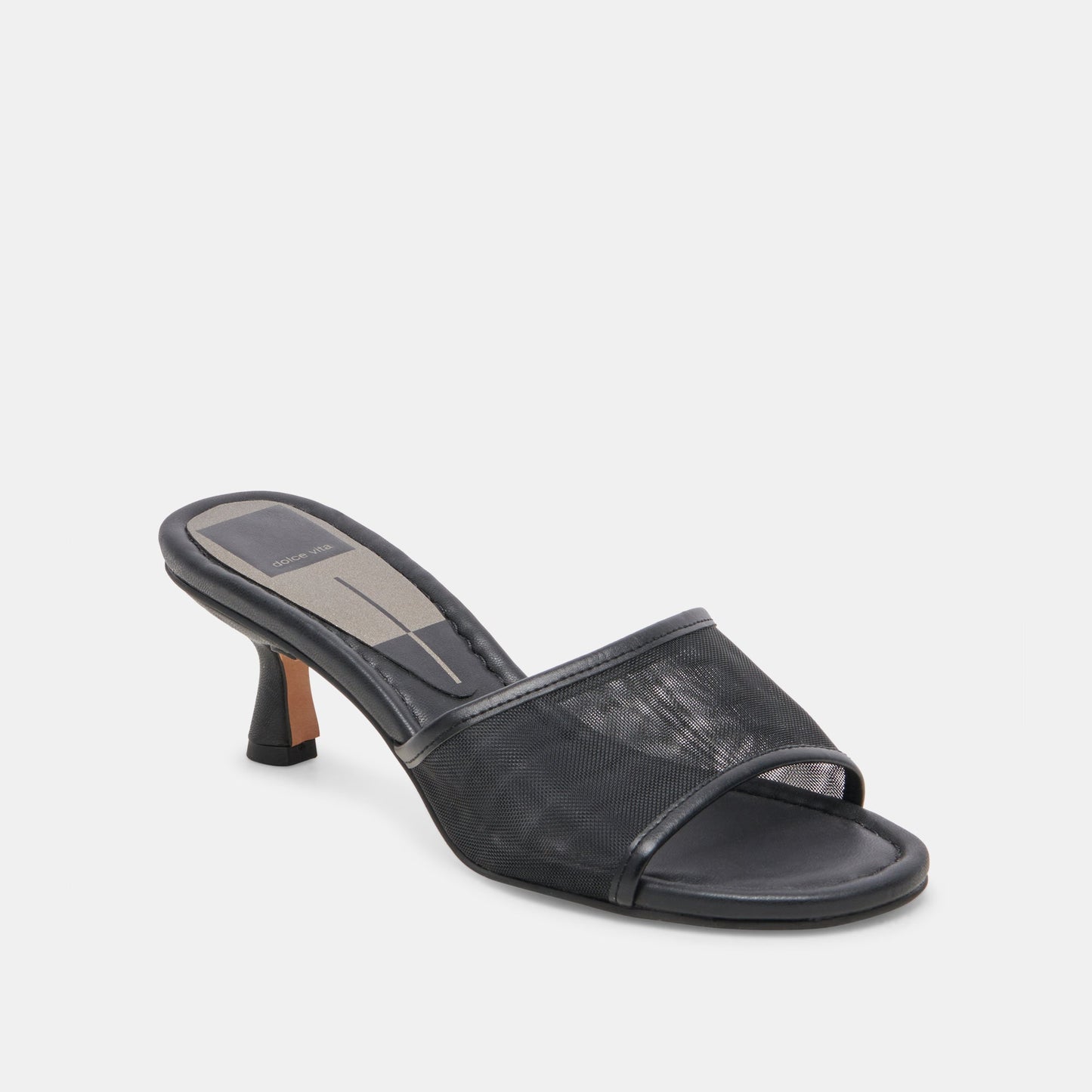 MEEZA HEELS ONYX MESH
 – Dolce Vita