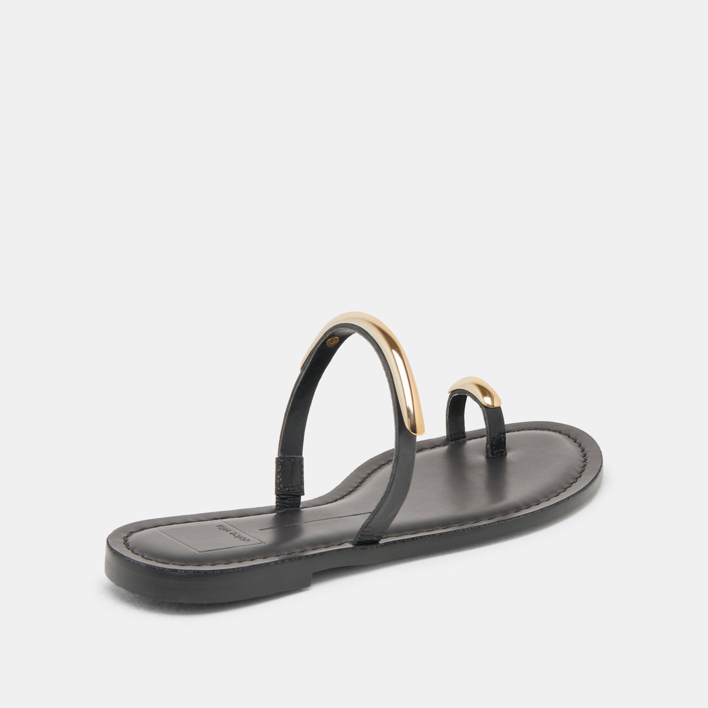 WINK SANDALS BLACK LEATHER
 – Dolce Vita