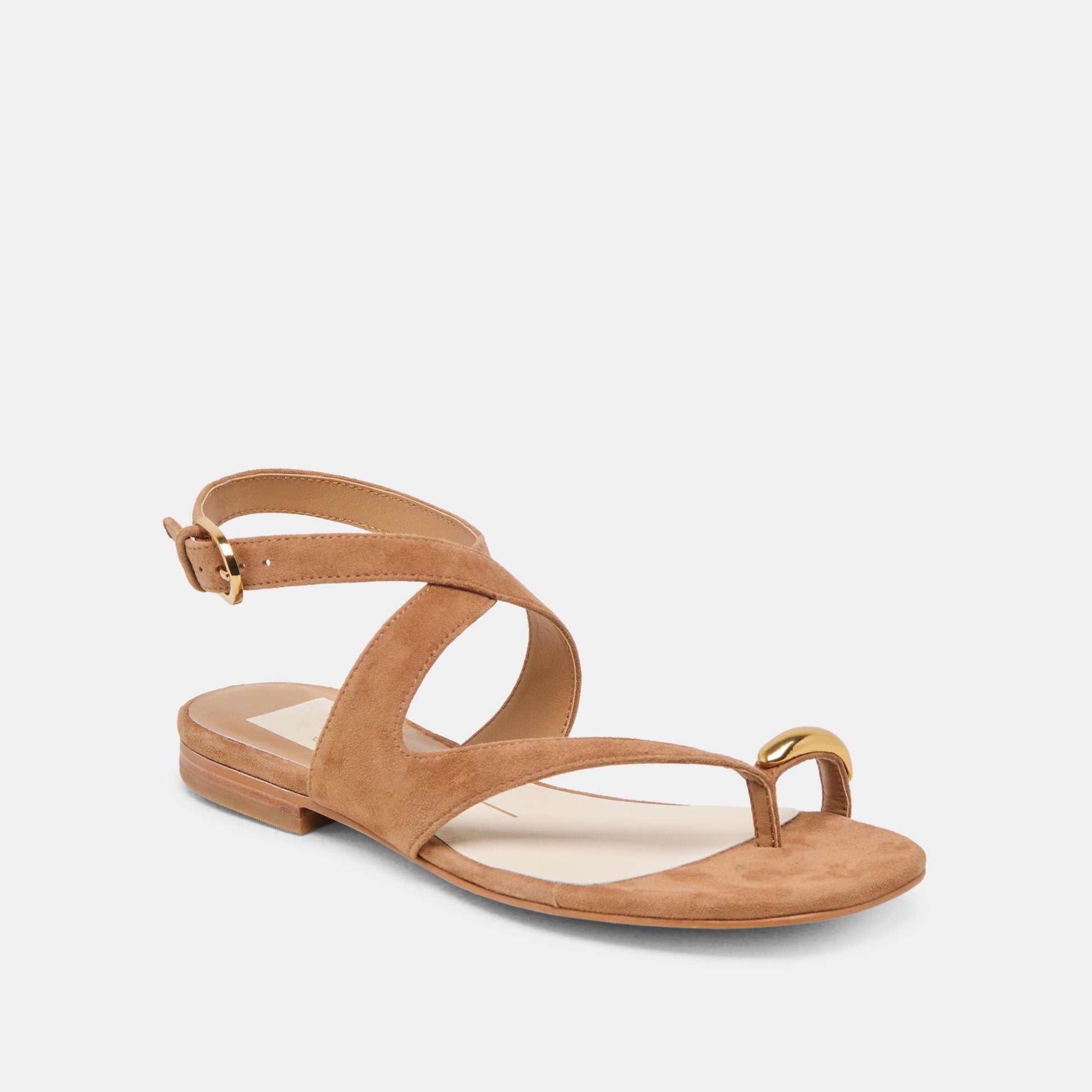 EARLA SANDALS BROWN SUEDE
 – Dolce Vita