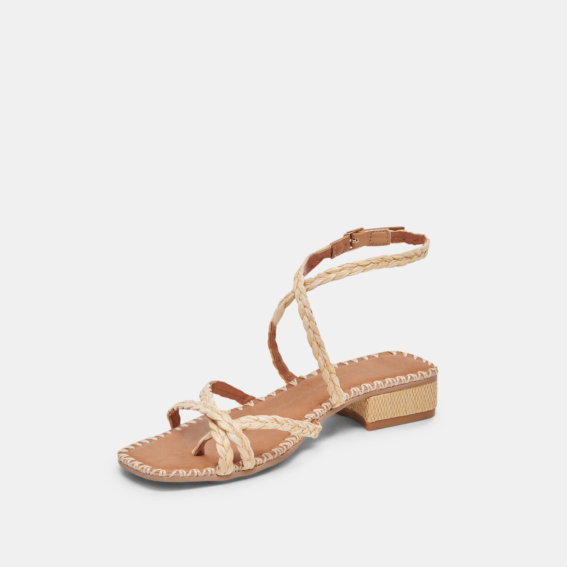 BRINN SANDALS LT NATURAL RAFFIA
 – Dolce Vita