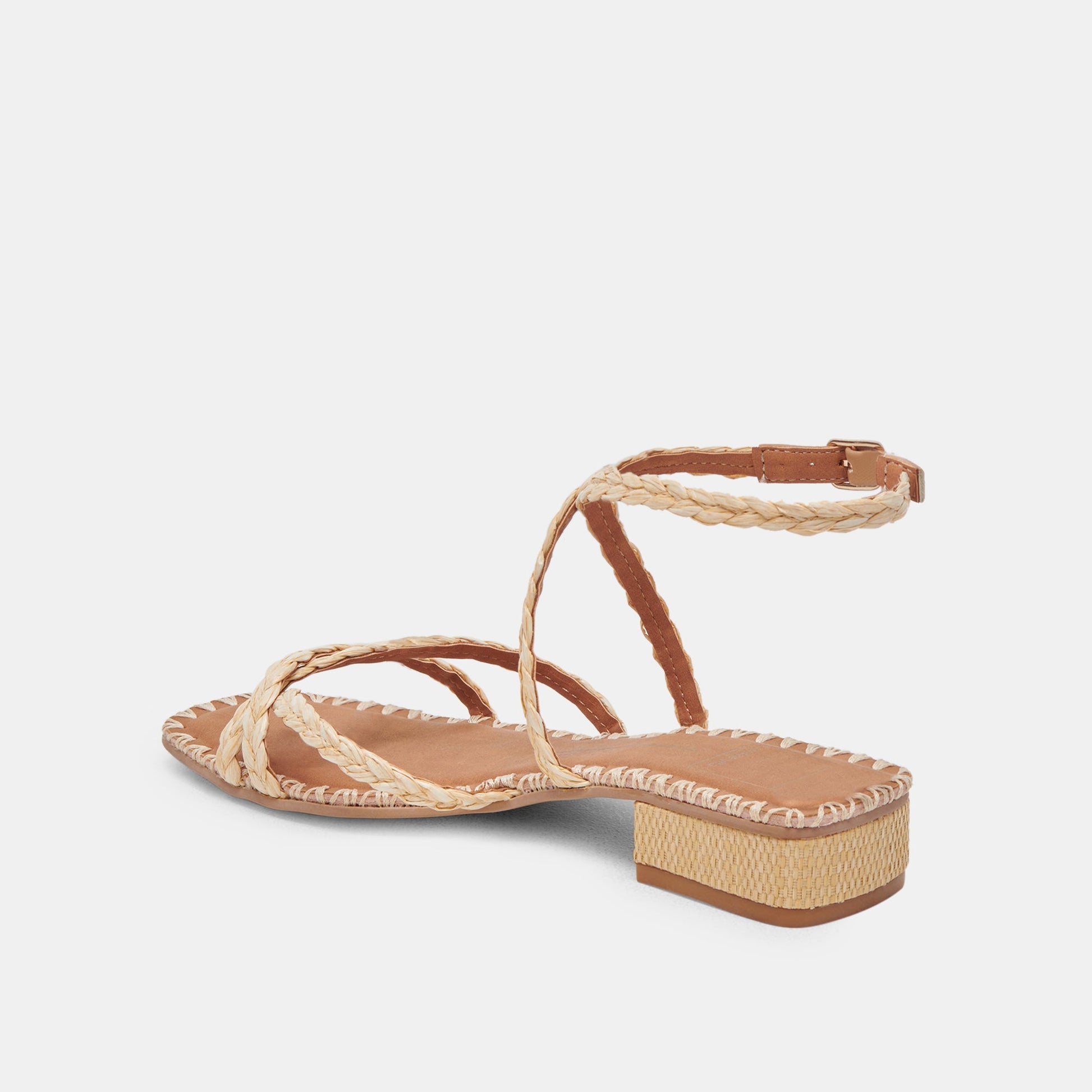 BRINN SANDALS LT NATURAL RAFFIA
 – Dolce Vita