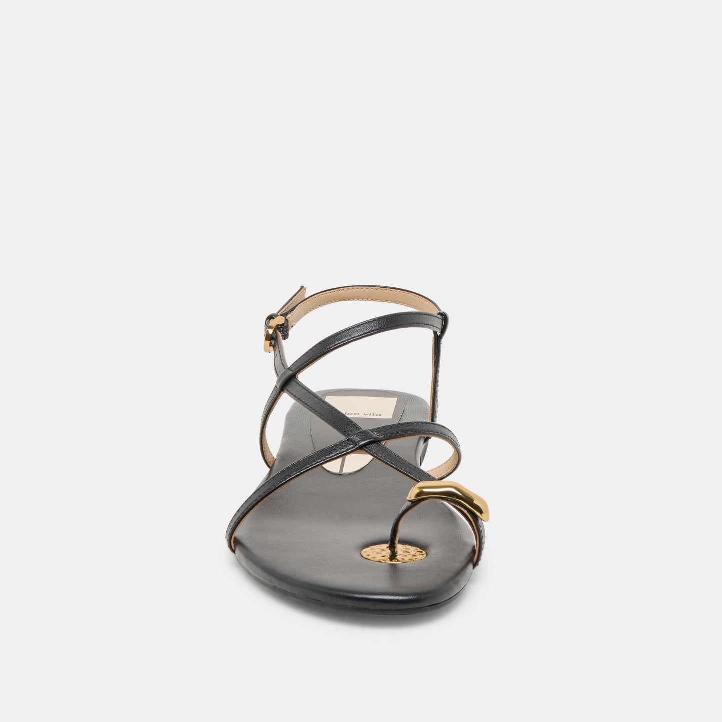 KESHA SANDALS BLACK LEATHER
 – Dolce Vita