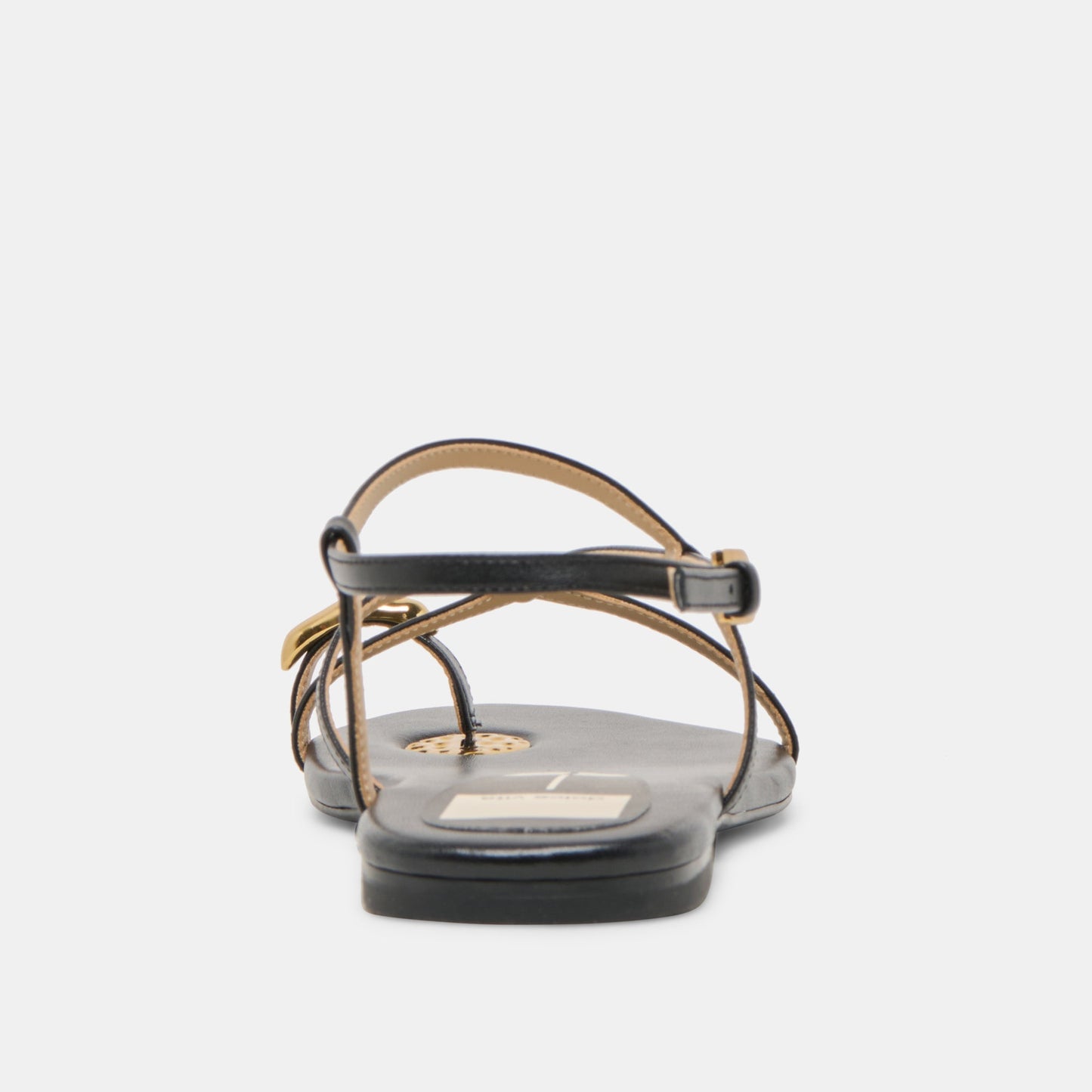 KESHA SANDALS BLACK LEATHER
 – Dolce Vita