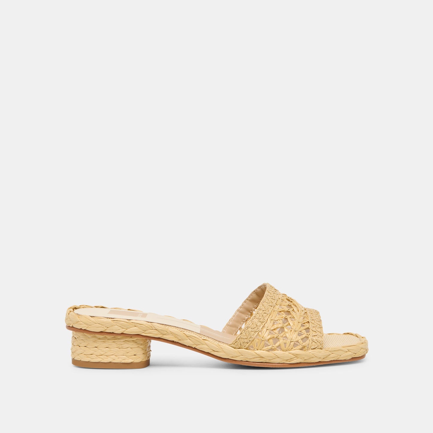 Dixi Lt Natural Cross Hatch Raffia Sandals
