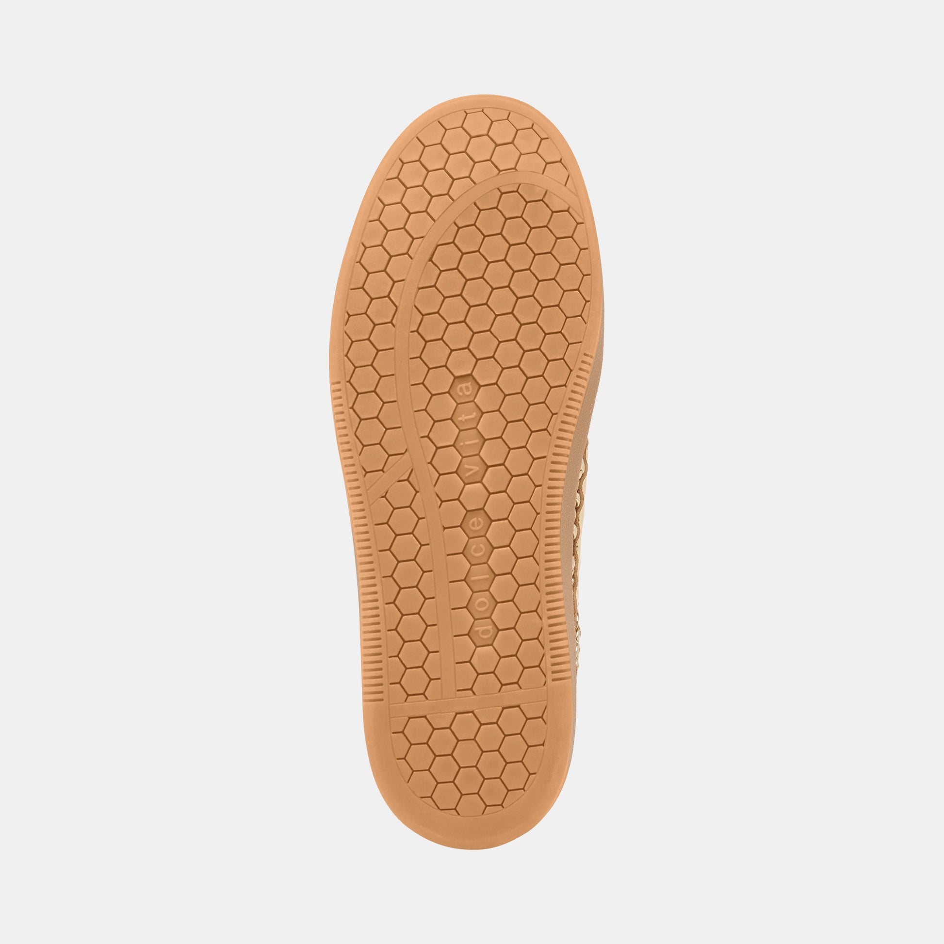 Notice Slide Gold Woven Stella Sneakers