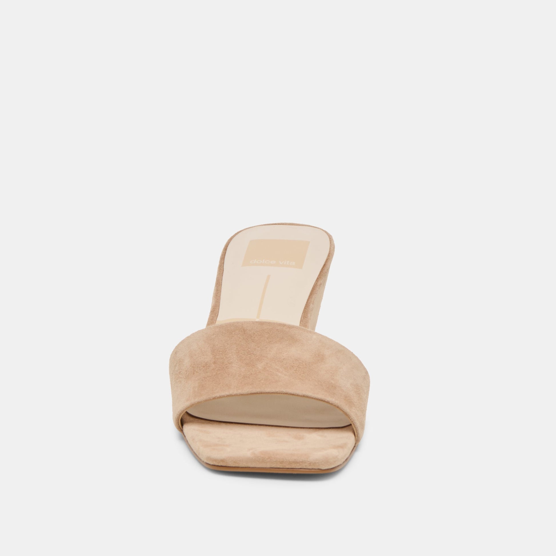 Qaily Camel Suede Wedges