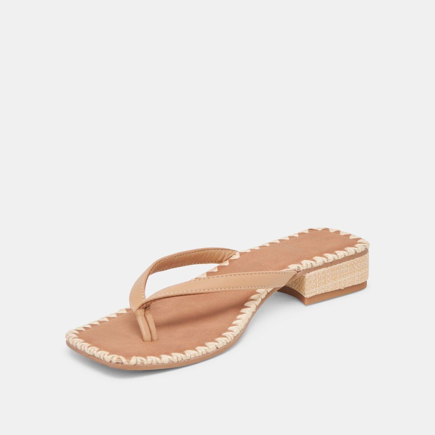 BARTY SANDALS LIGHT TAN LEATHER
 – Dolce Vita