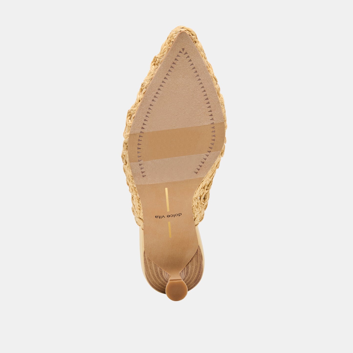 Cleo Loop Natural Raffia Heels