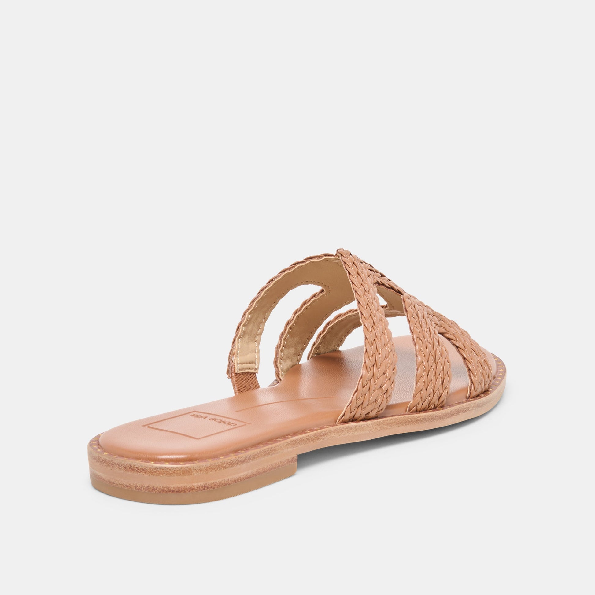EMON Caramel Stella Slide Open-Toe Sandals