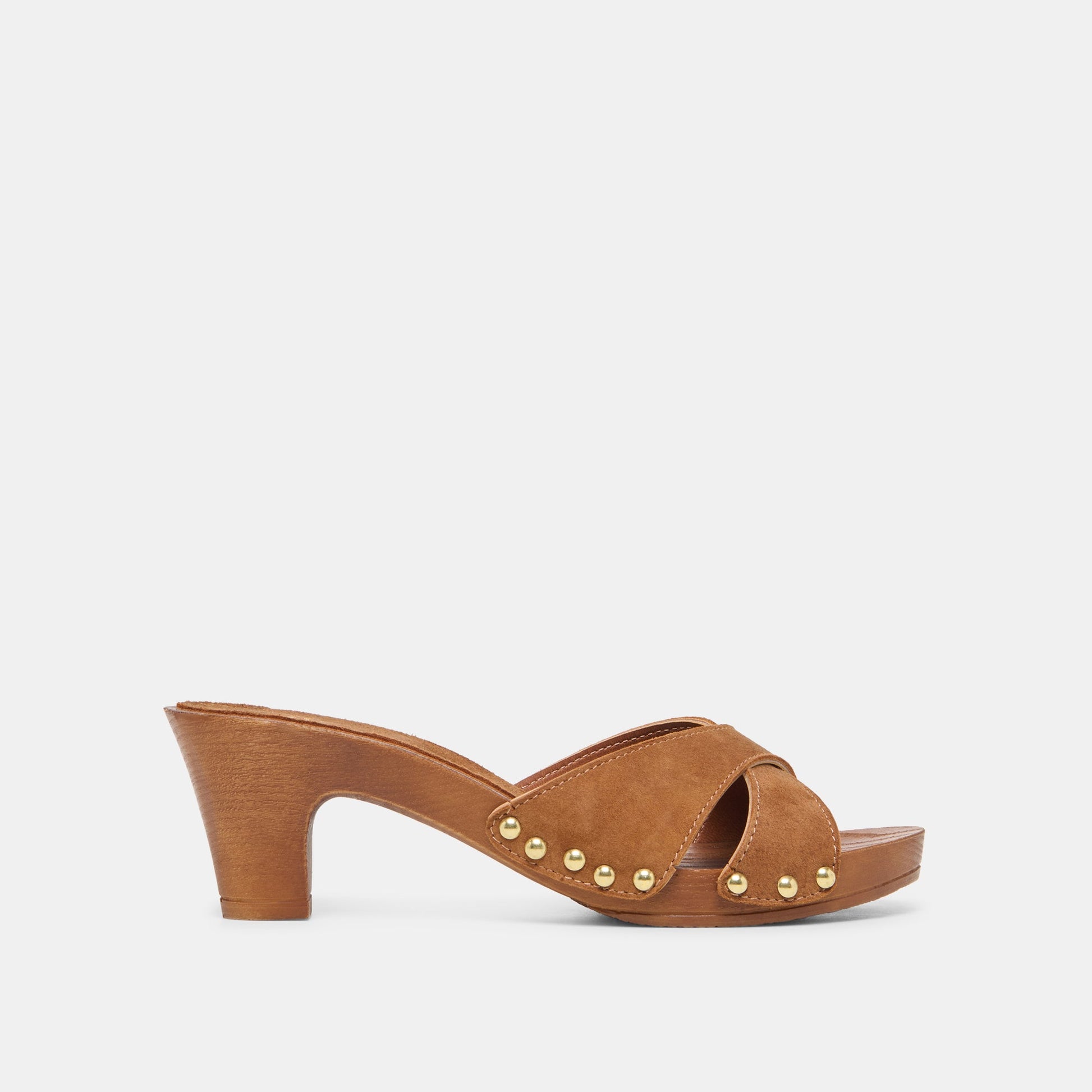 Averie Brown Nubuck Heels
