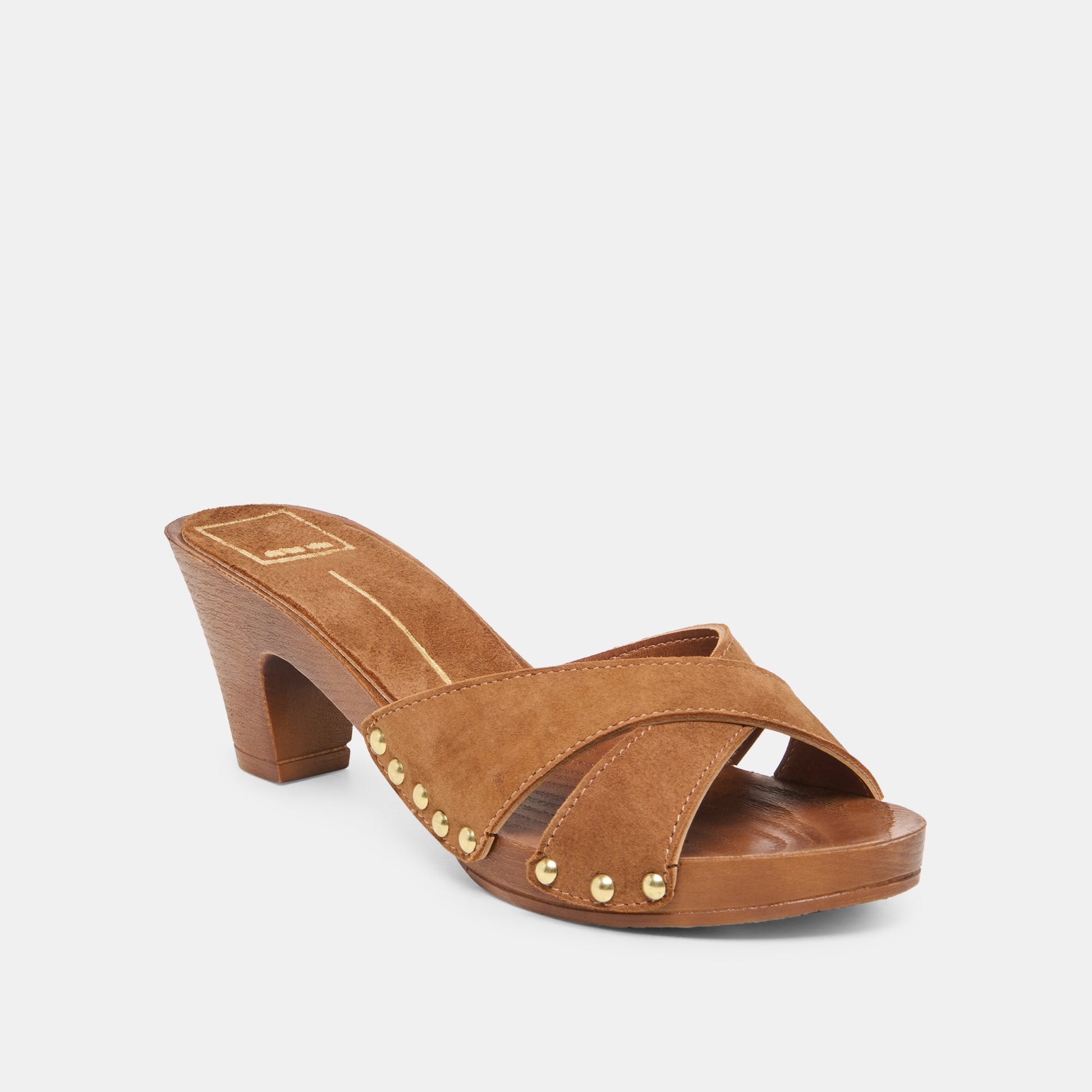 Averie Brown Nubuck Heels