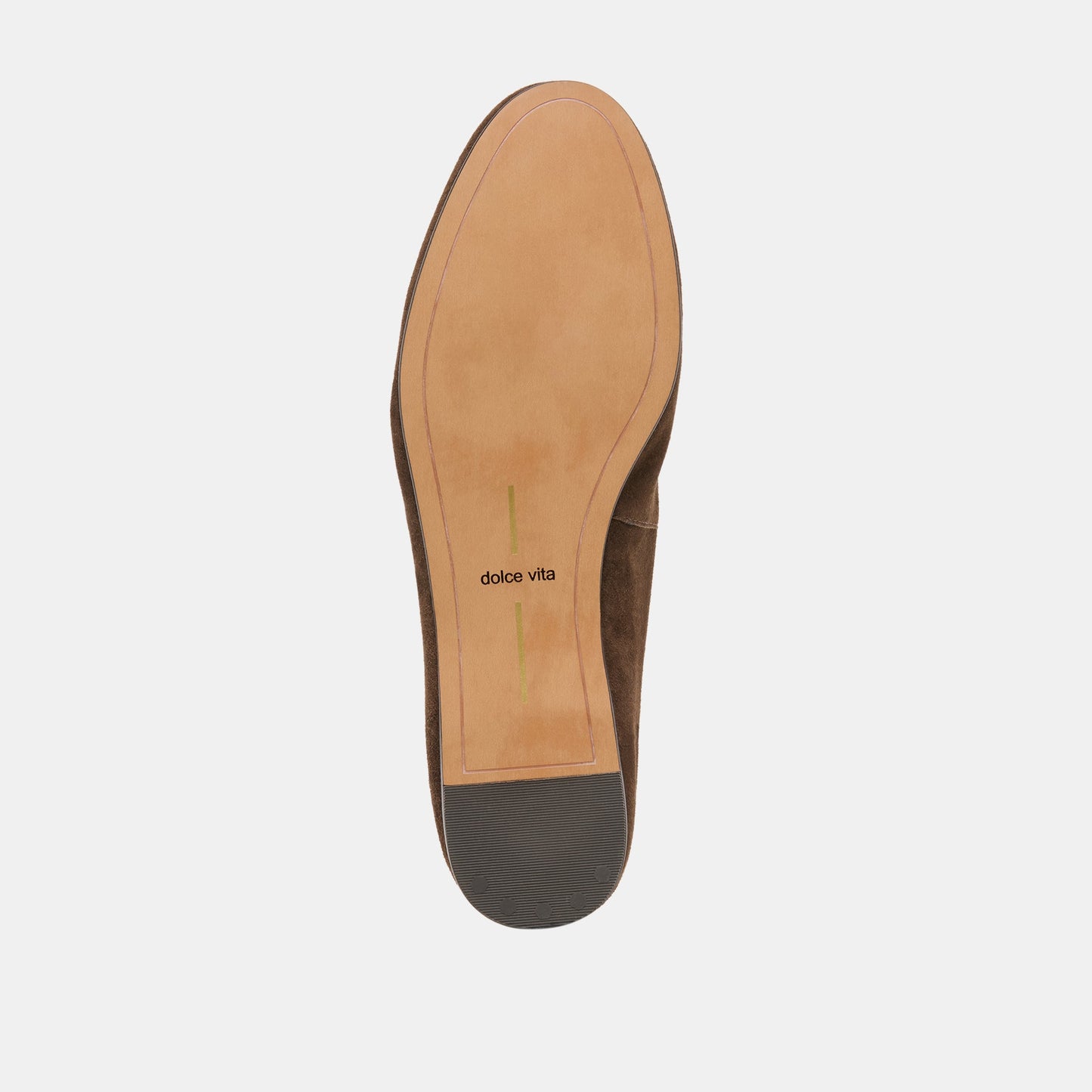Eila Dk Brown Suede Flats