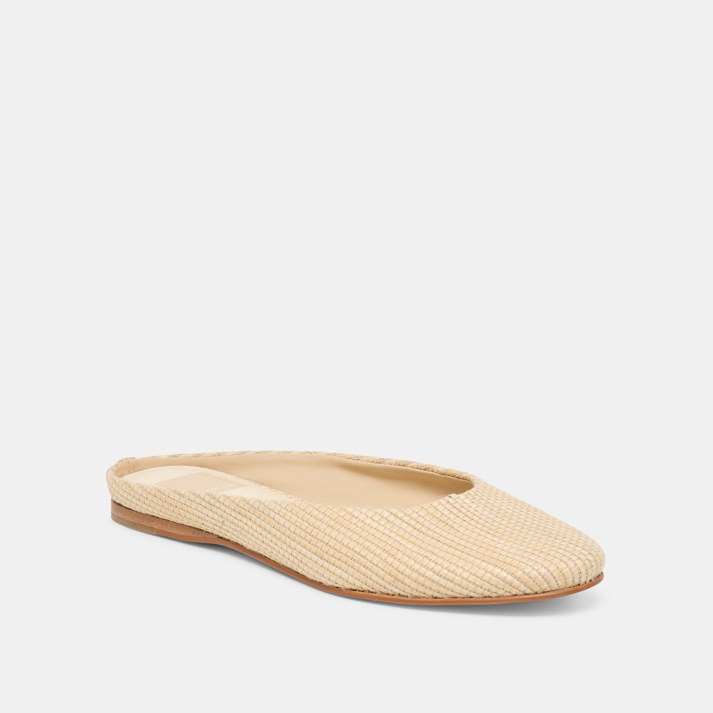 Eila Lt Natural Raffia Flats
