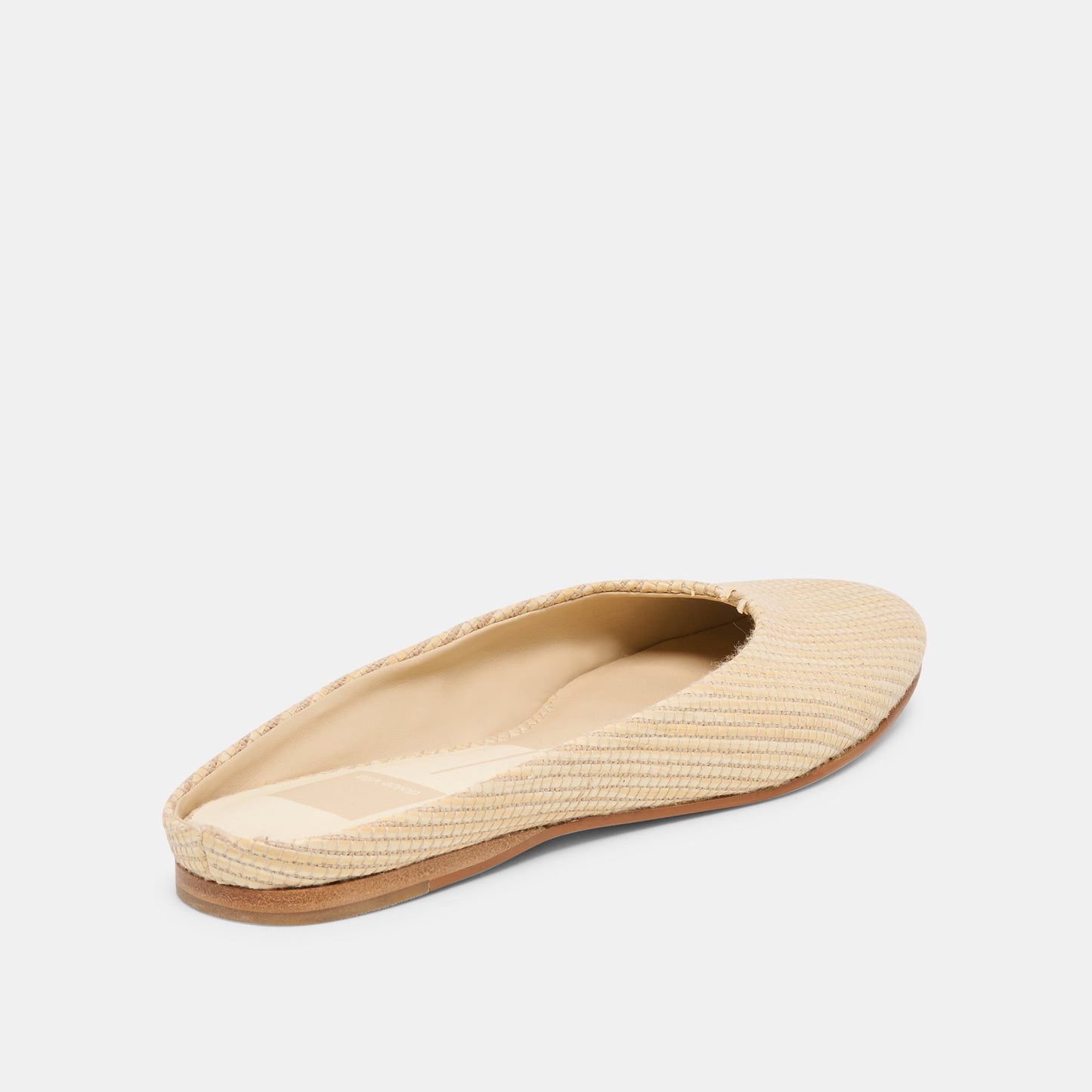 Eila Lt Natural Raffia Flats
