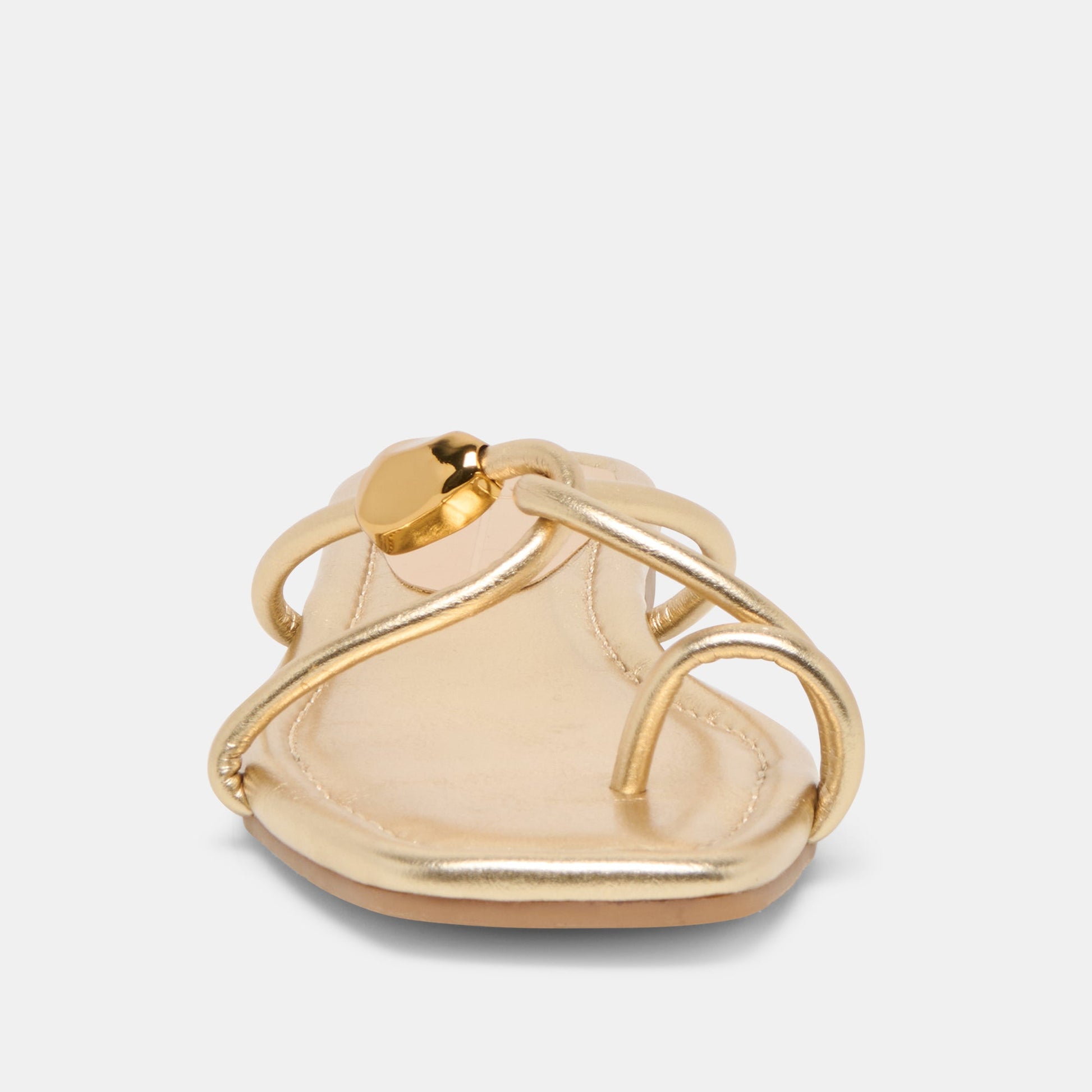 Louiz Gold Stella Sandals