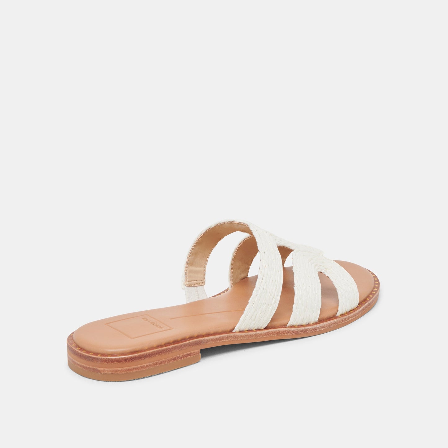 EMON SANDALS WHITE RAFFIA
 – Dolce Vita