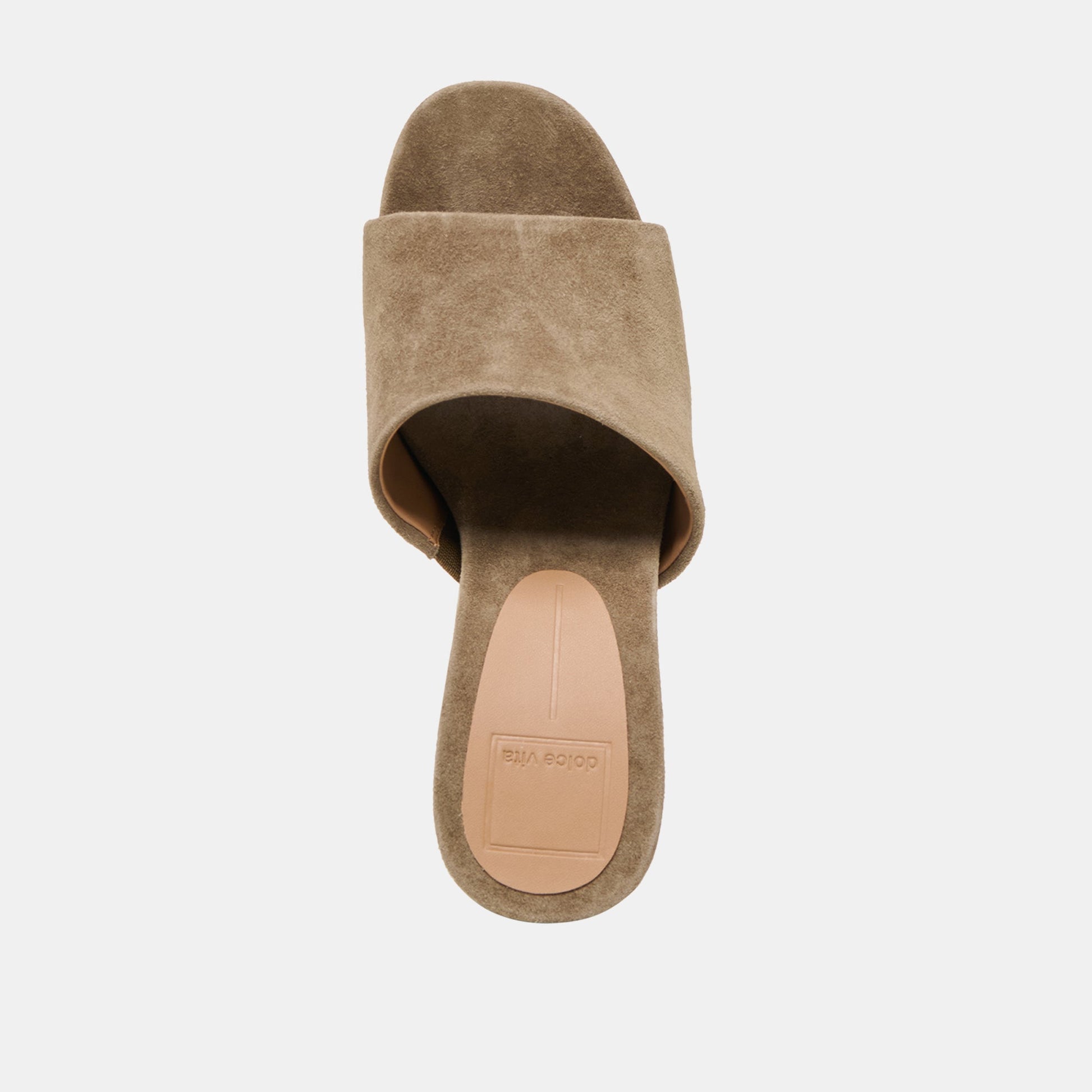 Holta Olive Suede Wedges