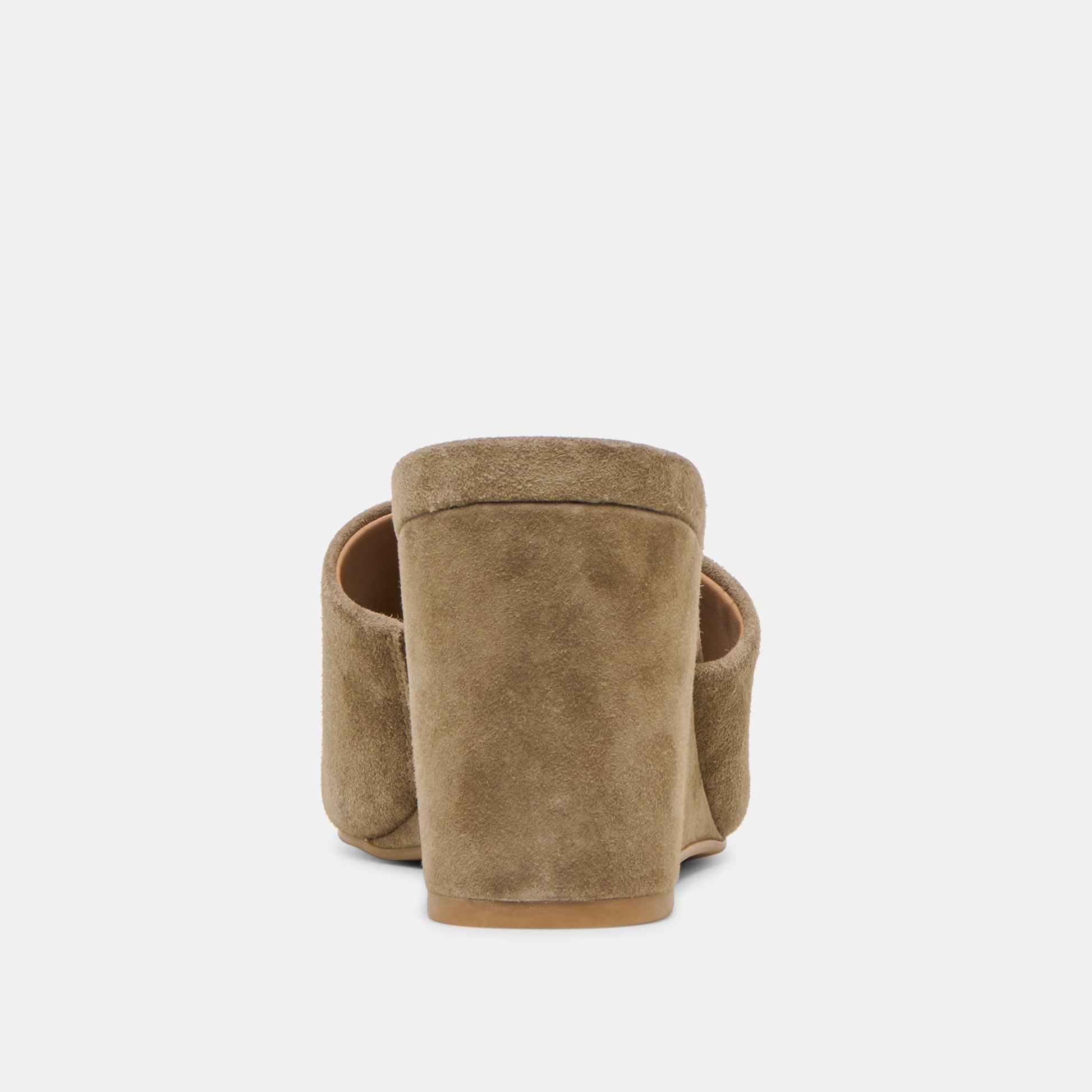 Holta Olive Suede Wedges