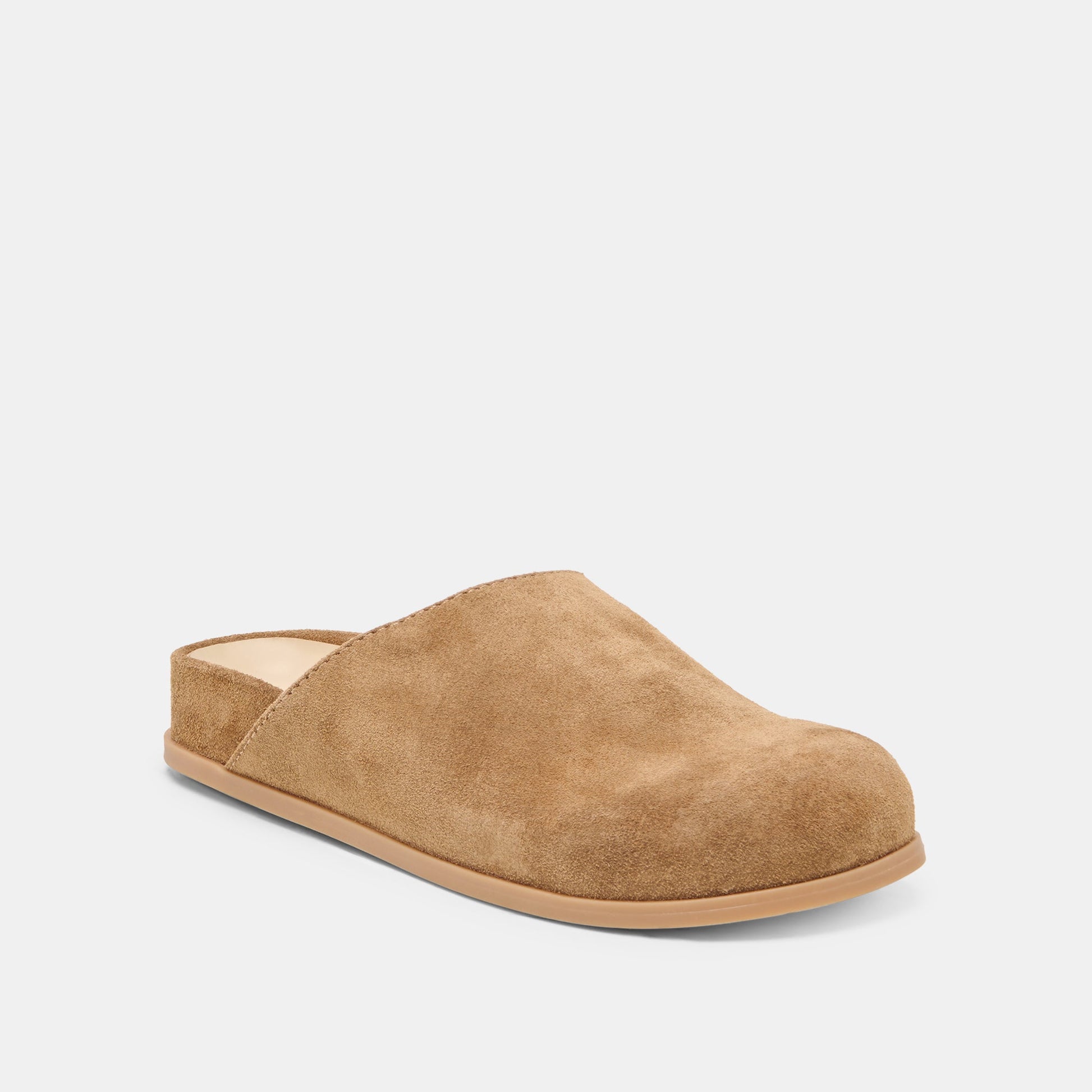 Joney Lt Brown Suede Flats