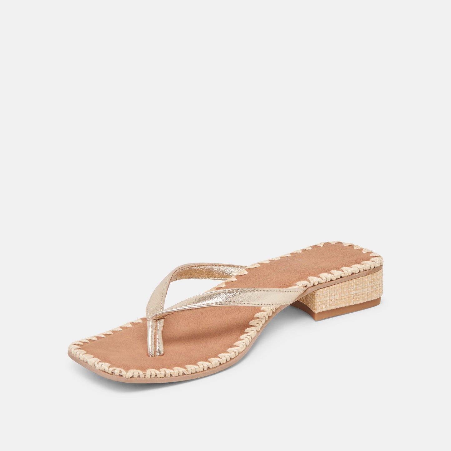 BARTY SANDALS GOLD METALLIC LEATHER
 – Dolce Vita