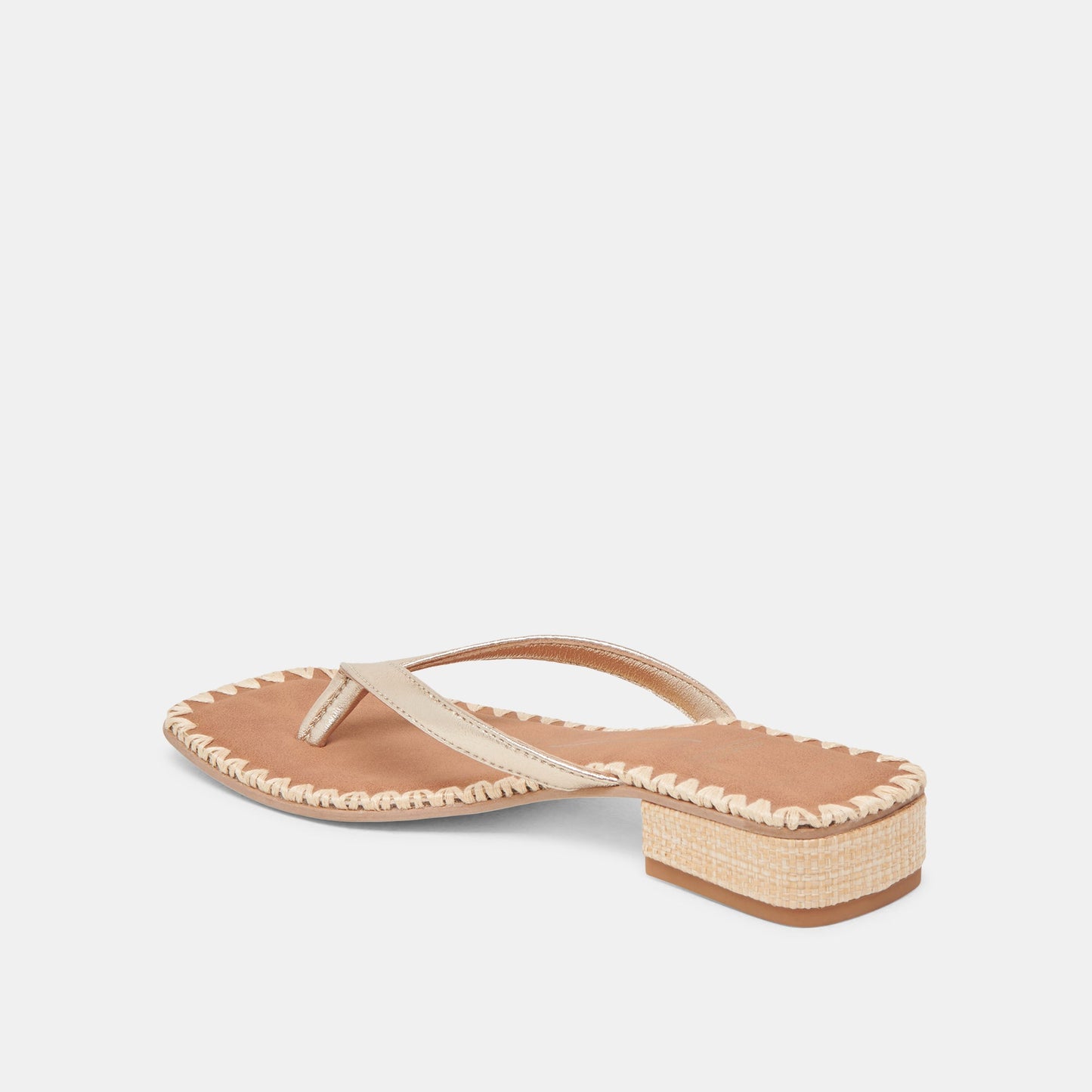 BARTY SANDALS GOLD METALLIC LEATHER
 – Dolce Vita