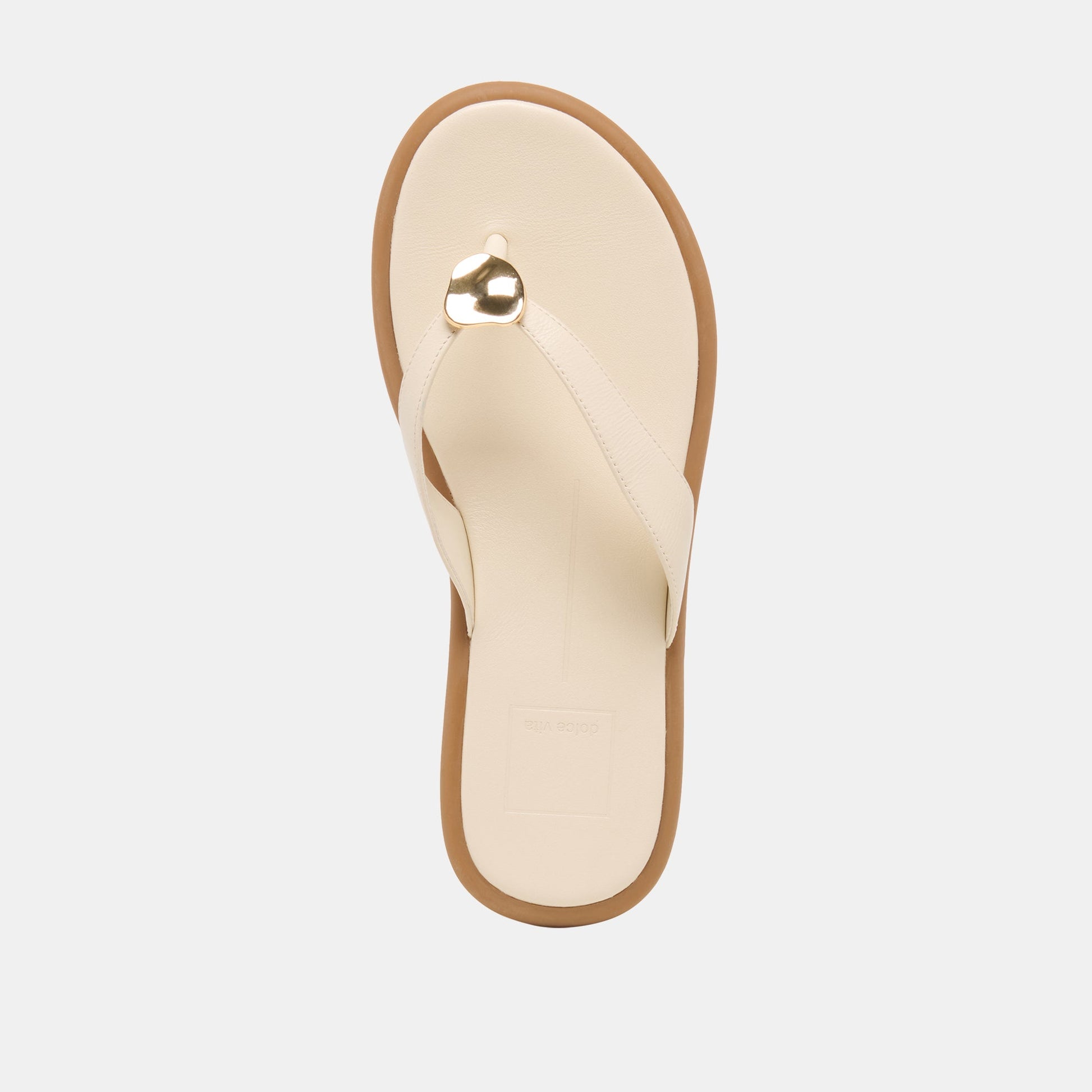 Jaina Bone Leather Sandals