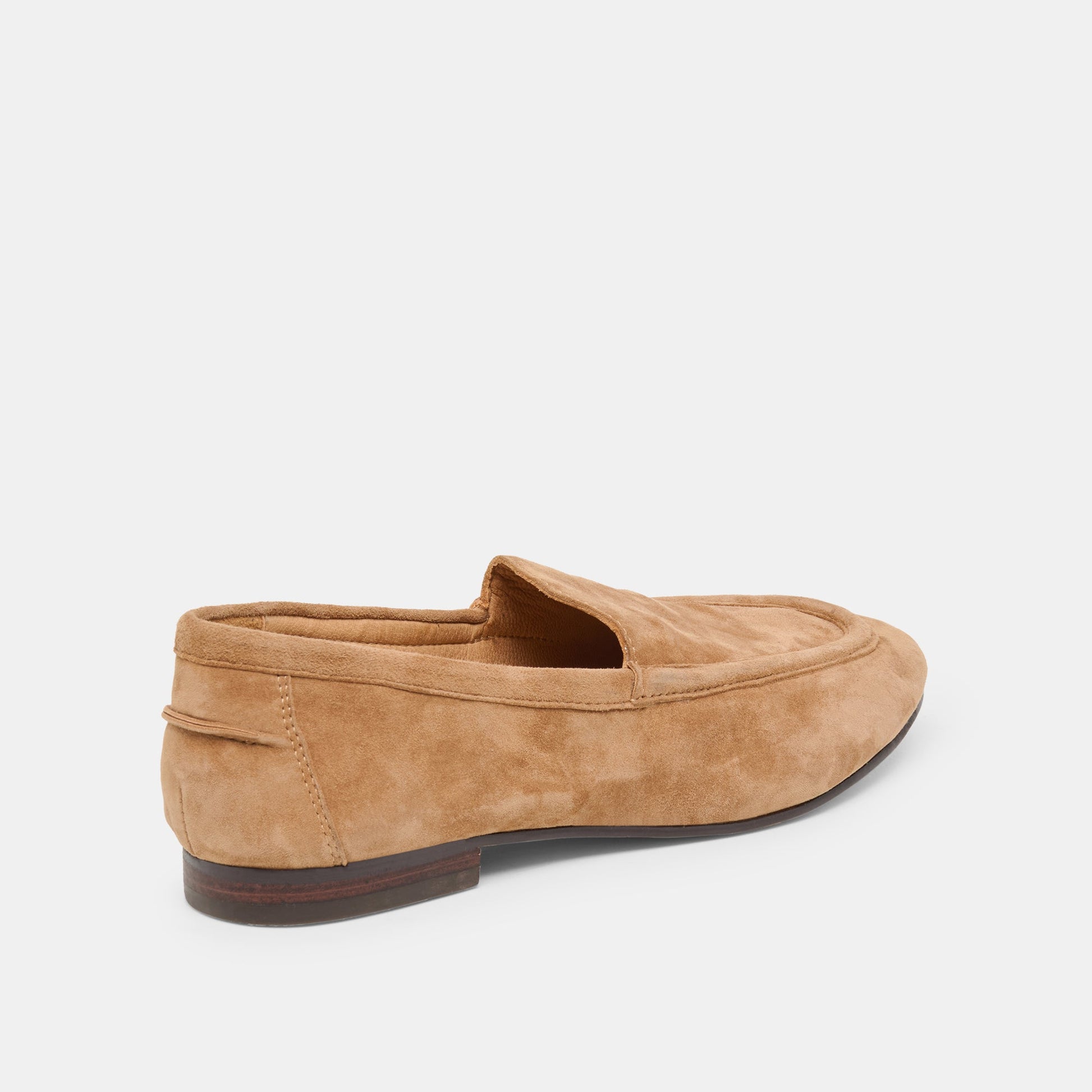 Mattie Camel Suede Loafers