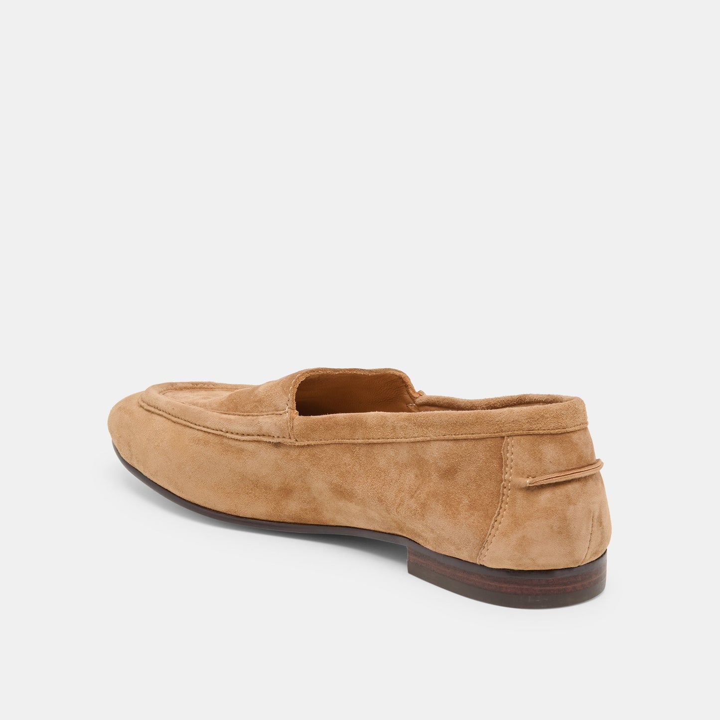 Mattie Camel Suede Loafers