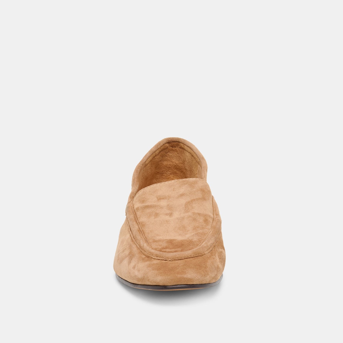 Mattie Camel Suede Loafers