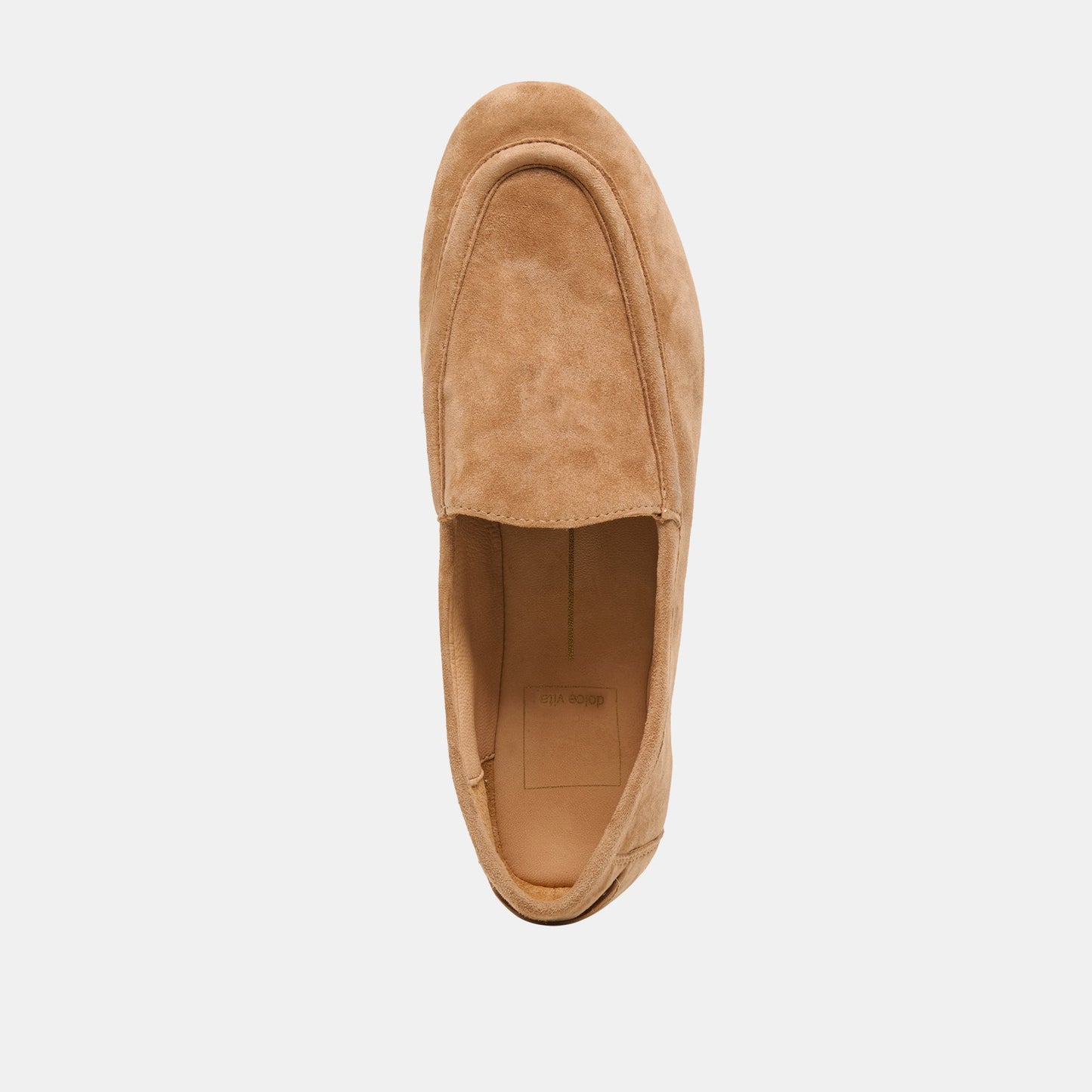 Mattie Camel Suede Loafers