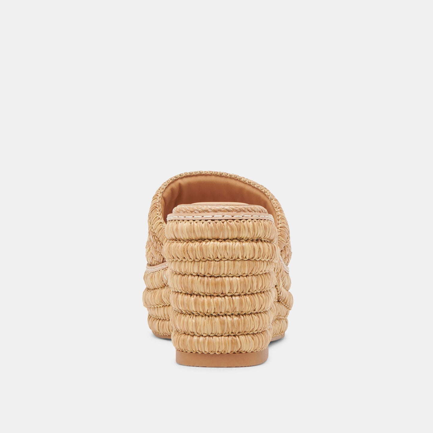 Throne Wide Lt Natural Raffia Wedges