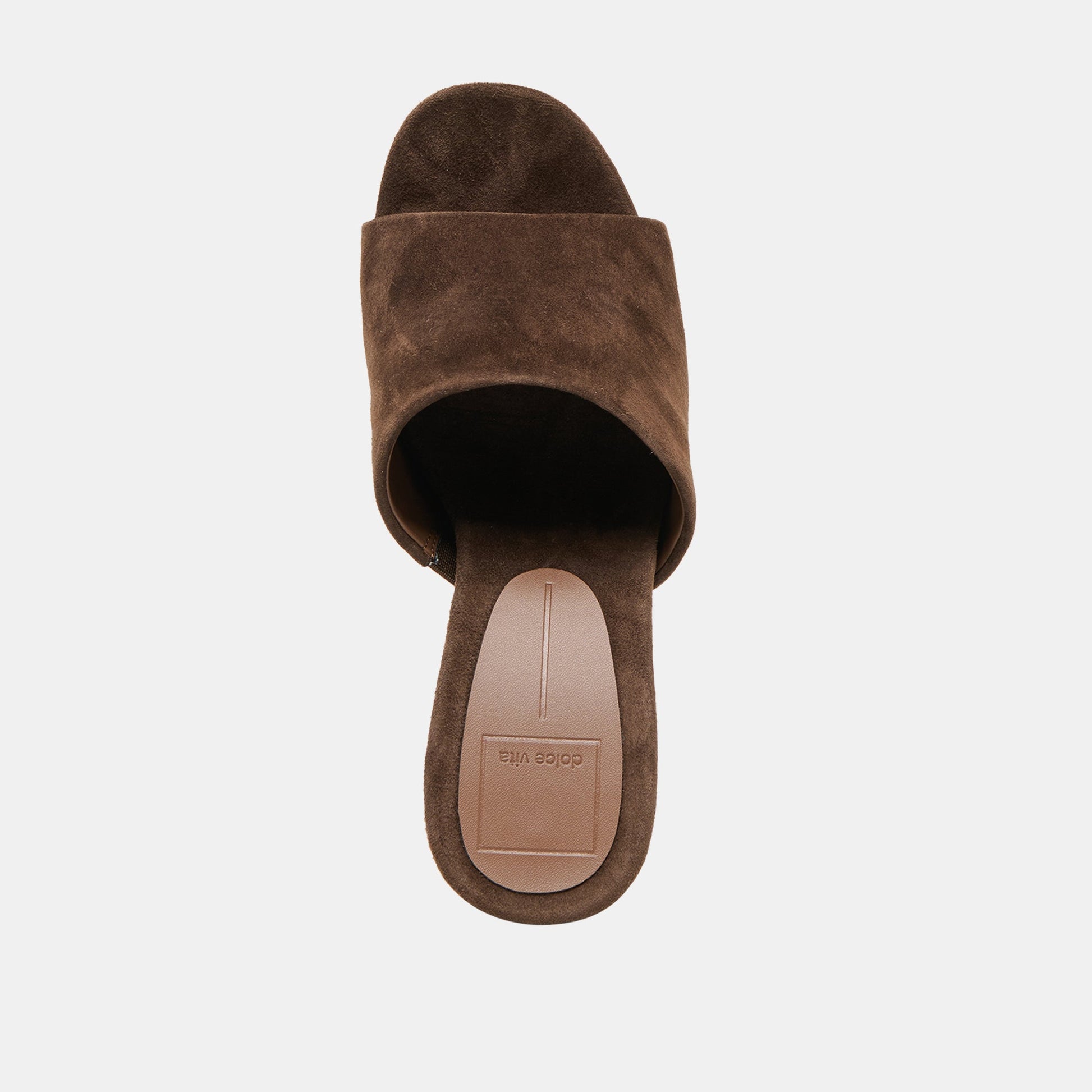 Holta Dk Brown Suede Wedges