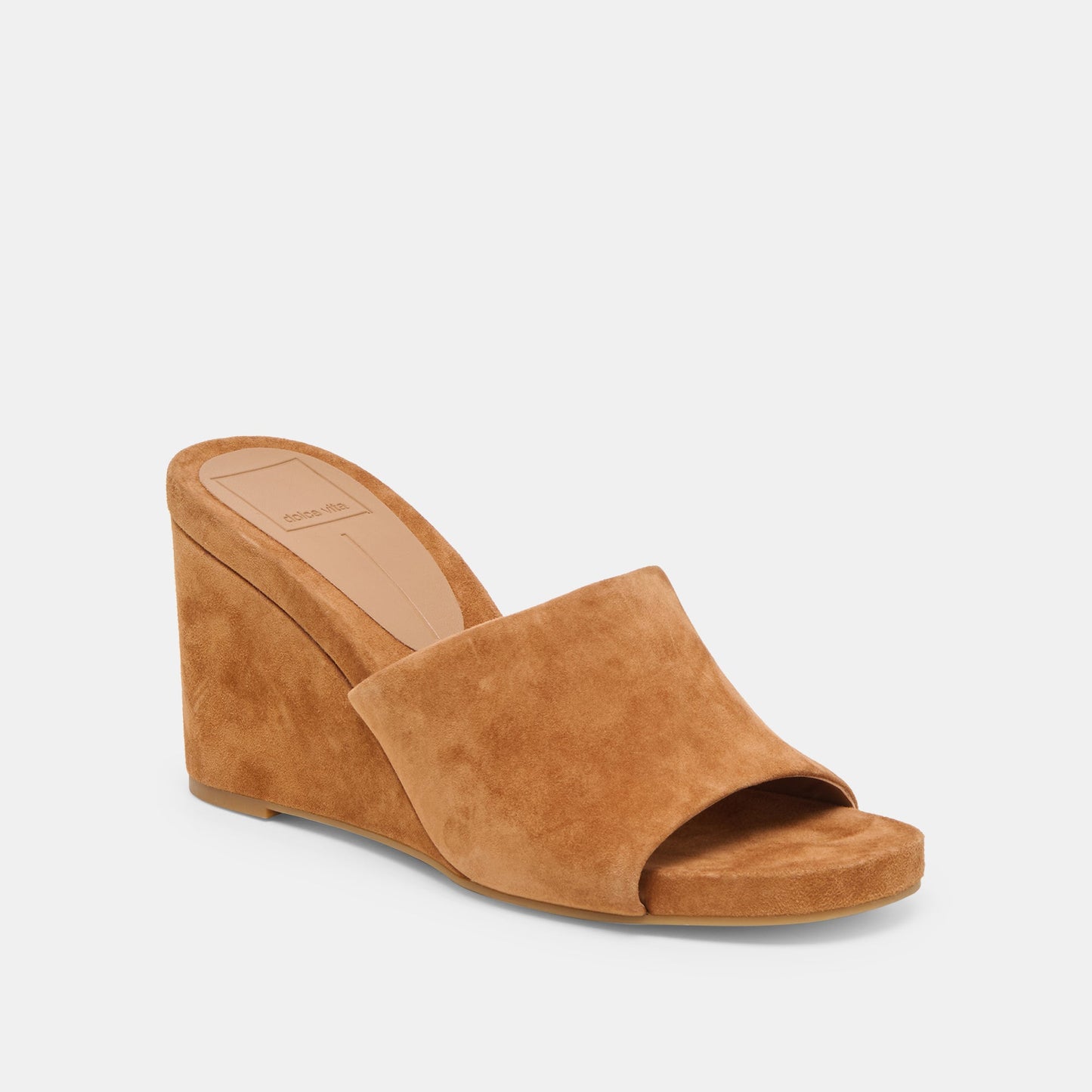 Holta Brown Suede Wedges